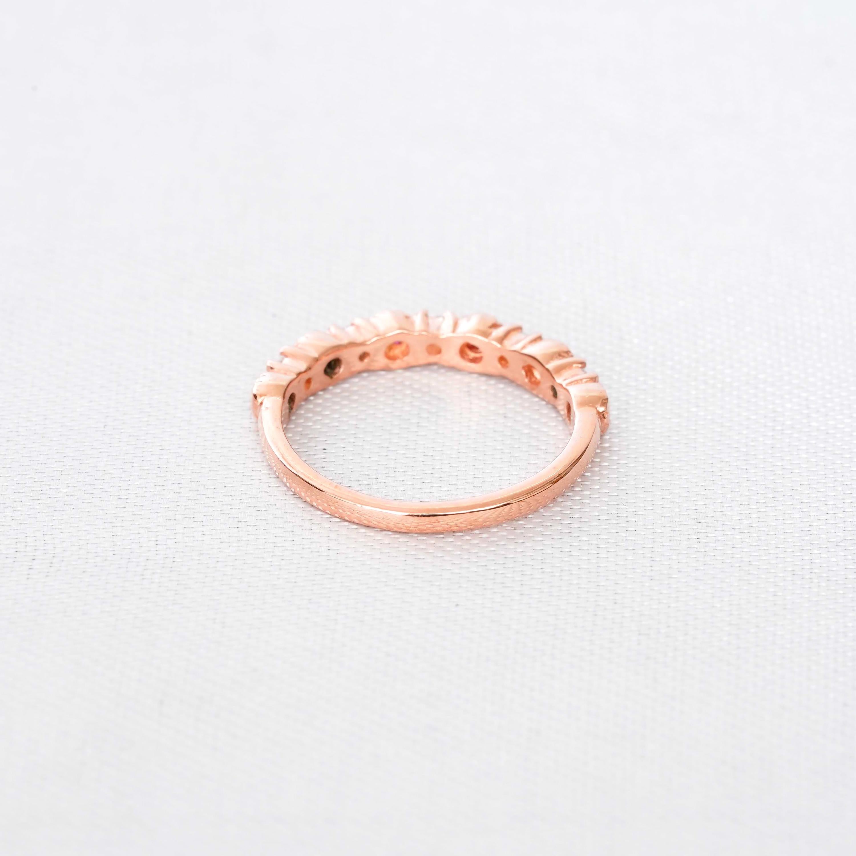 2ct Moonstone Engagement Ring Set With Matching Ruby Dainty Wedding Band For Women Hexagon Halo 6 Prong Vintage Eternity Bridal Promise Ring