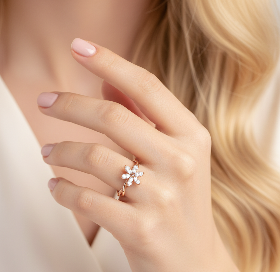 Minimalist Statement Ring For Women