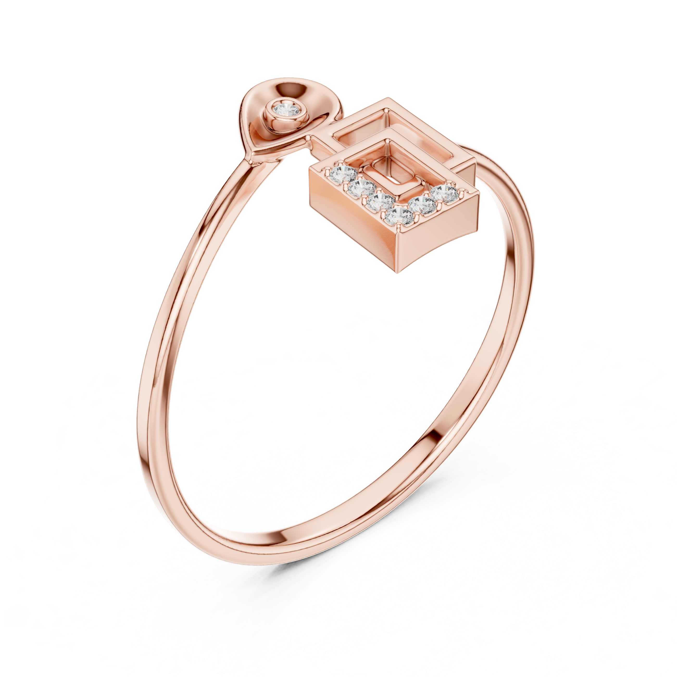 Minimalist Statement Ring For Women