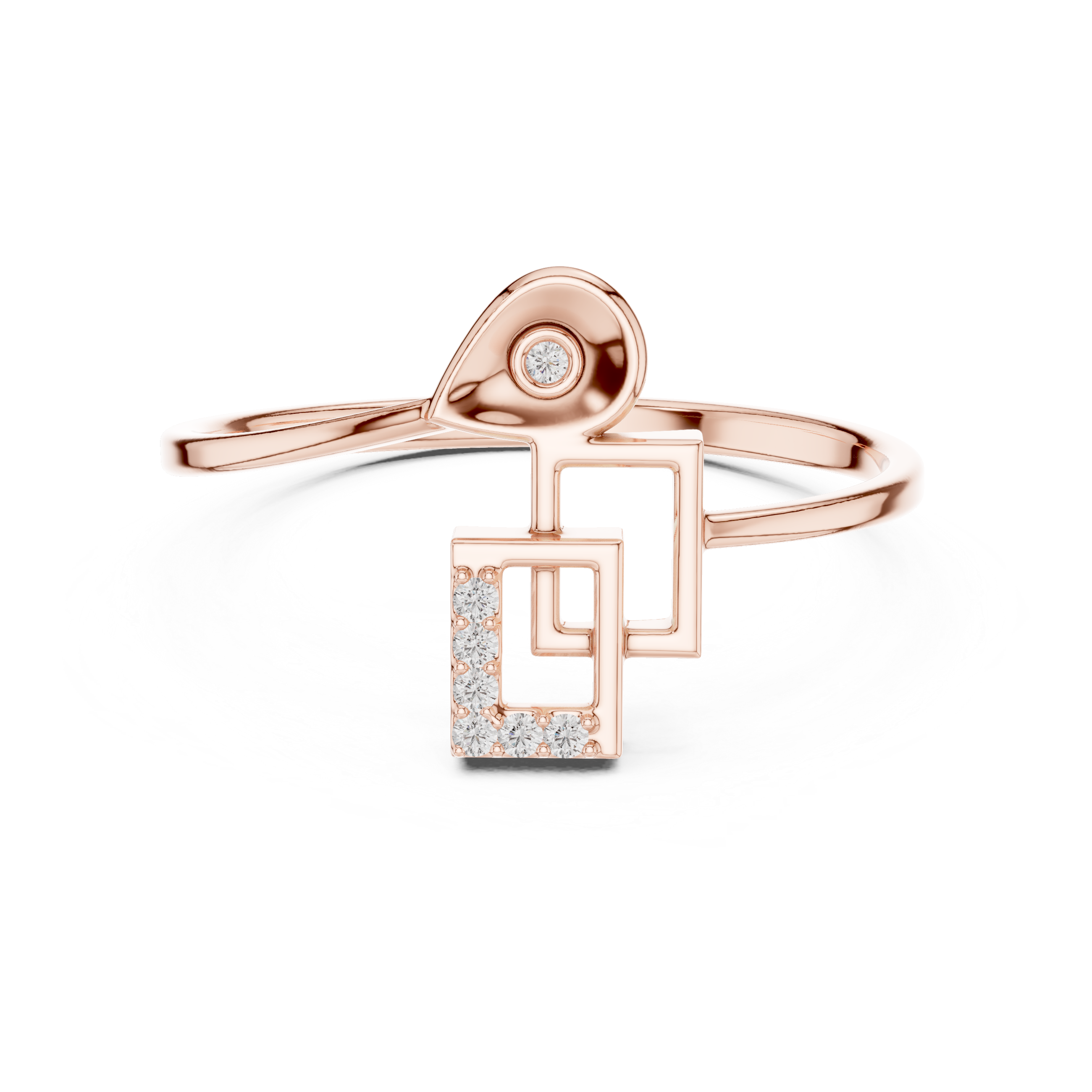 Minimalist Statement Ring For Women