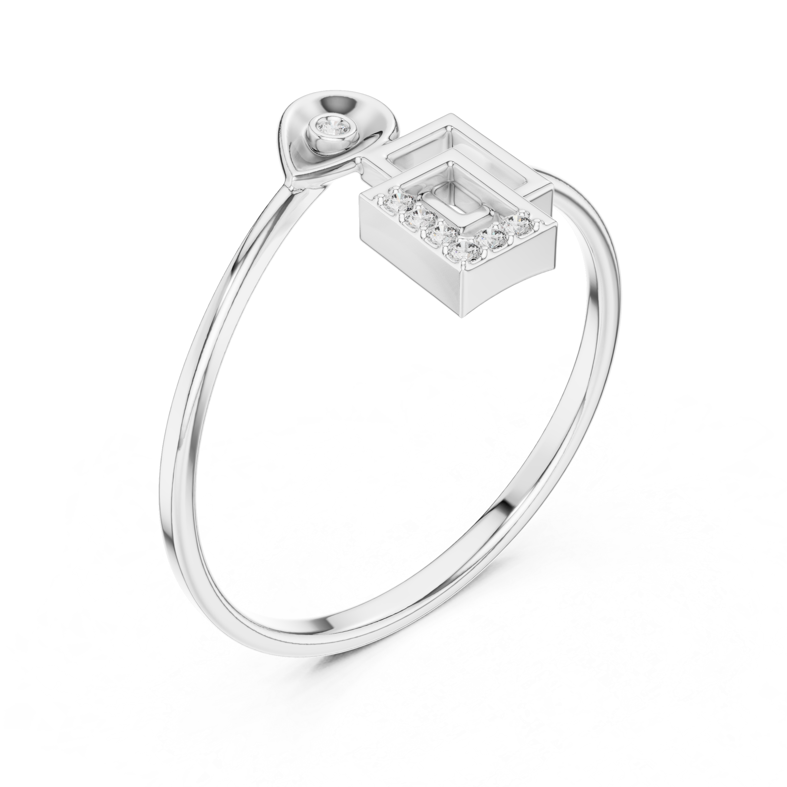 Minimalist Statement Ring For Women