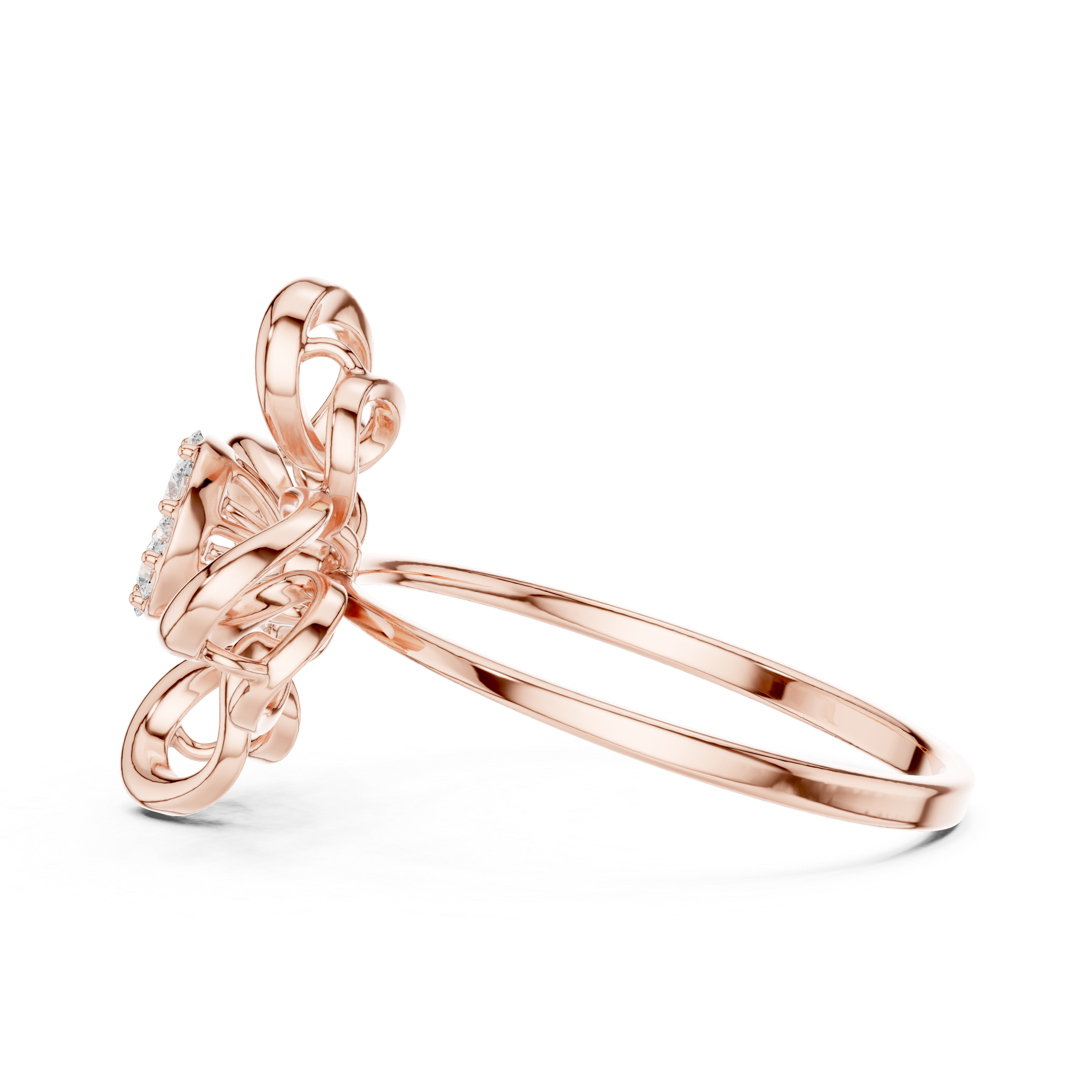 Minimalist Statement Ring For Women