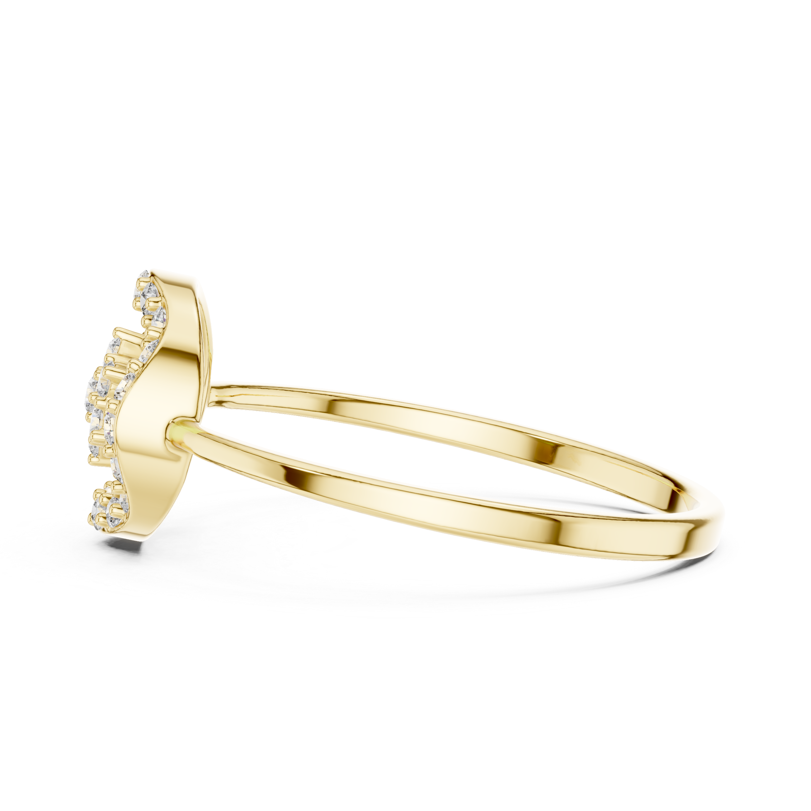 Minimalist Statement Ring For Women
