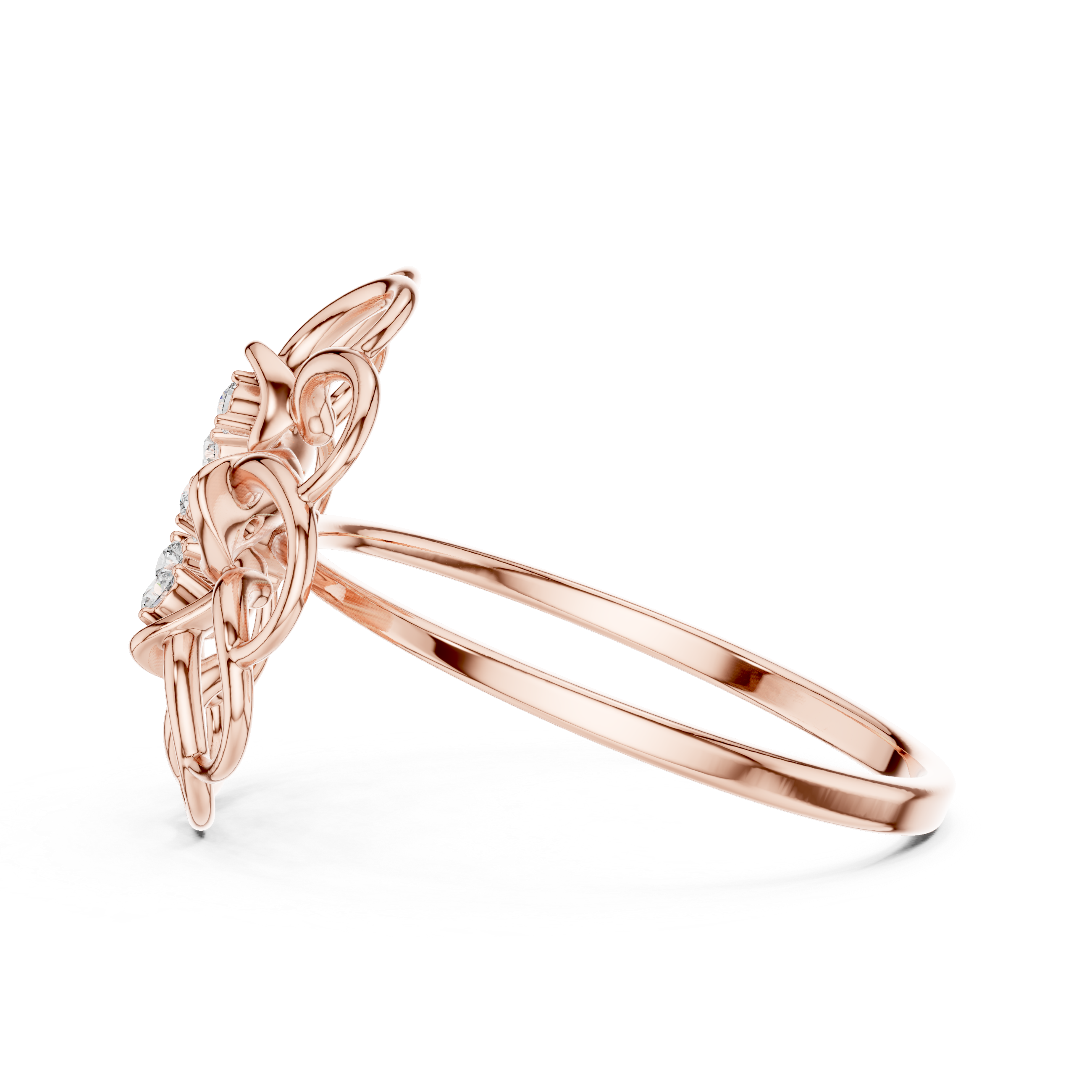 Minimalist Statement Ring For Women