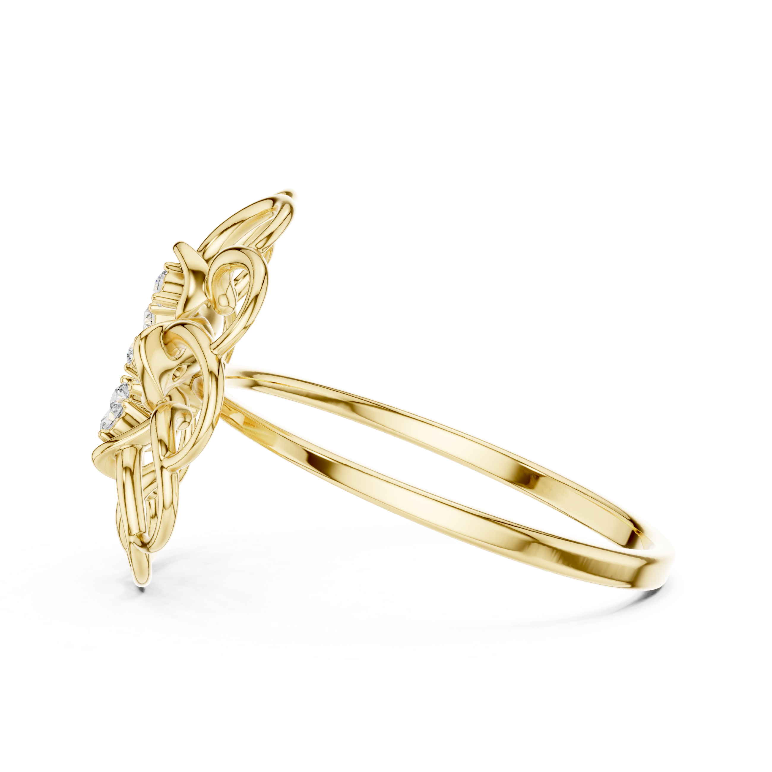 Minimalist Statement Ring For Women