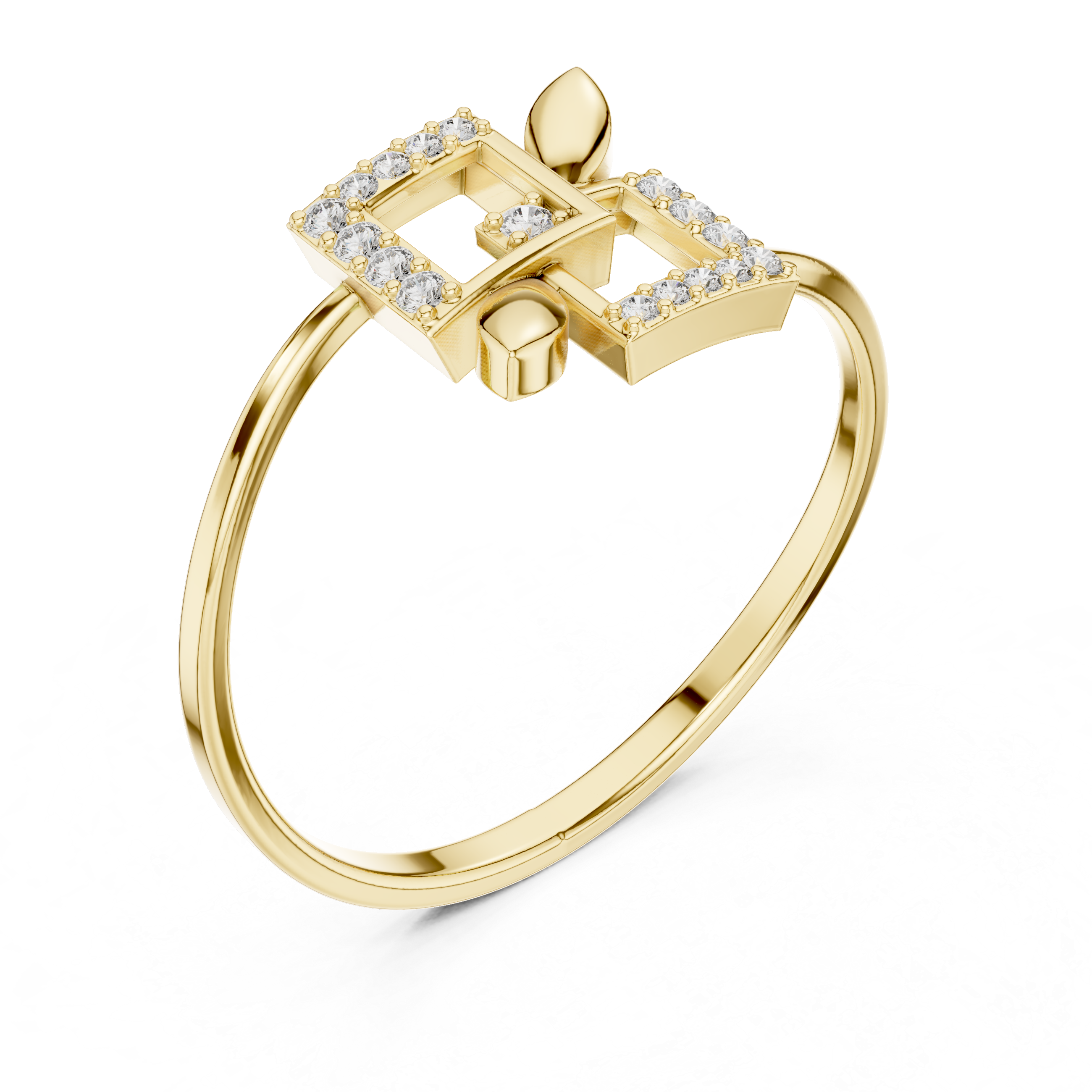 Minimalist Statement Ring For Women