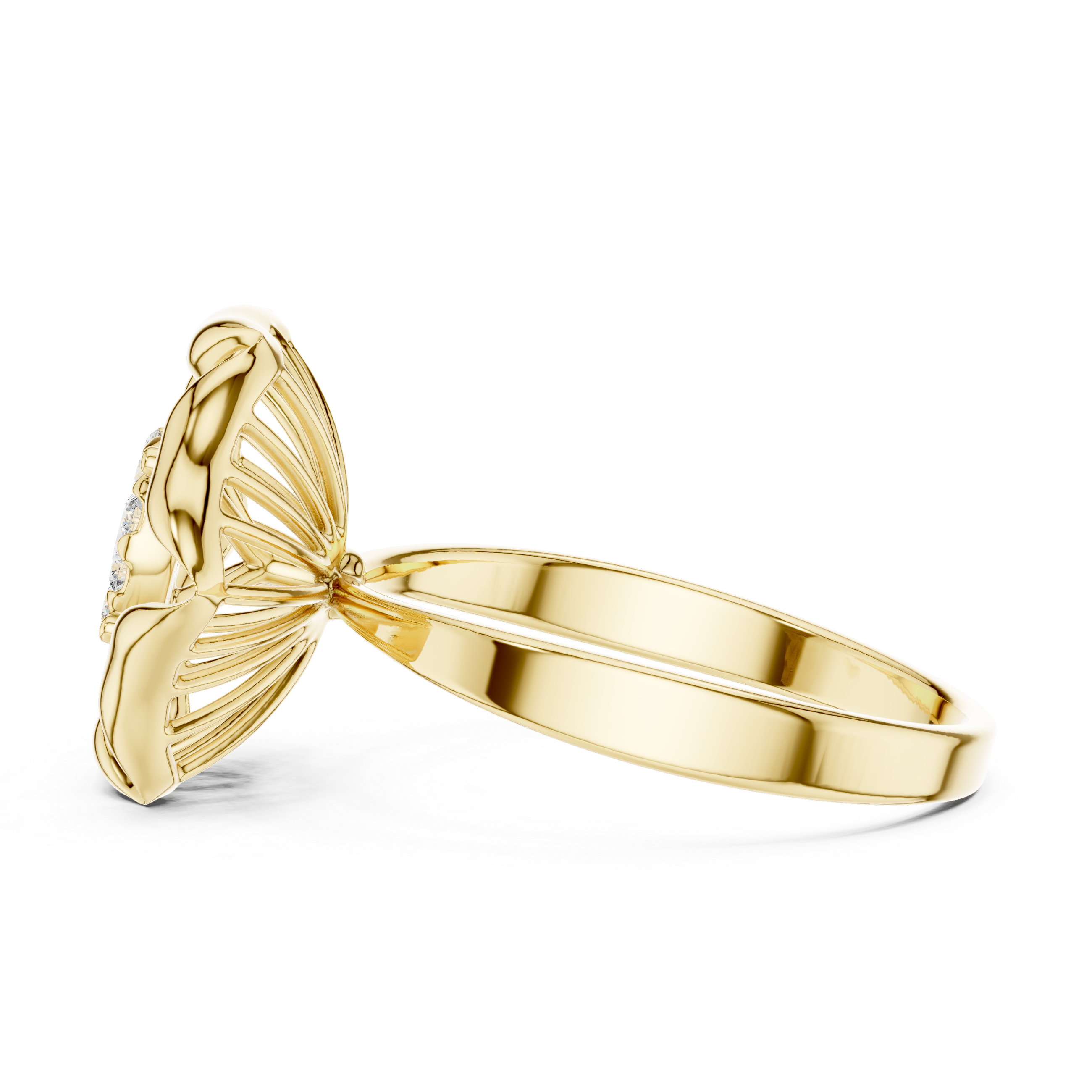 Minimalist Statement Ring For Women