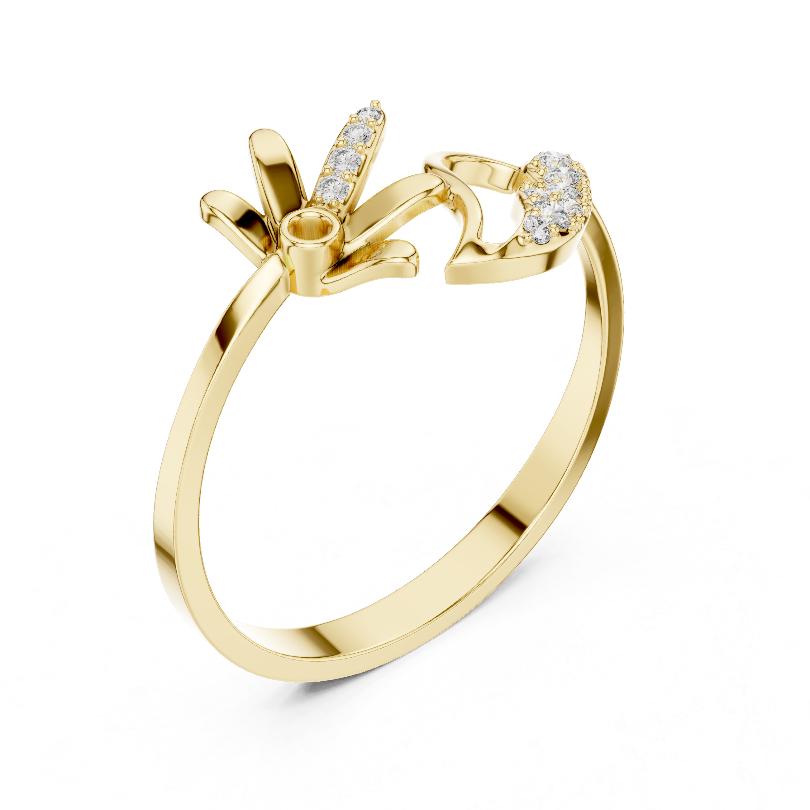 Minimalist Statement Ring For Women