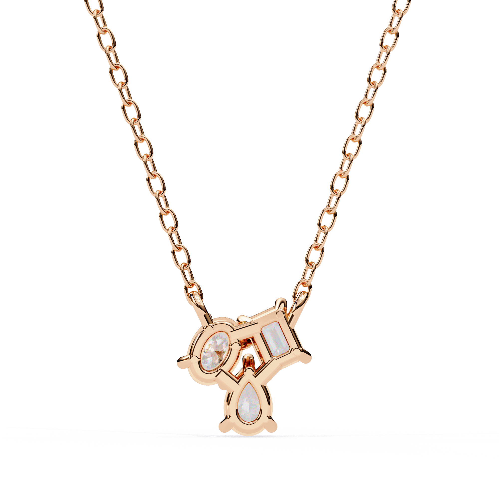 Moissanite Pendant Necklace For Women