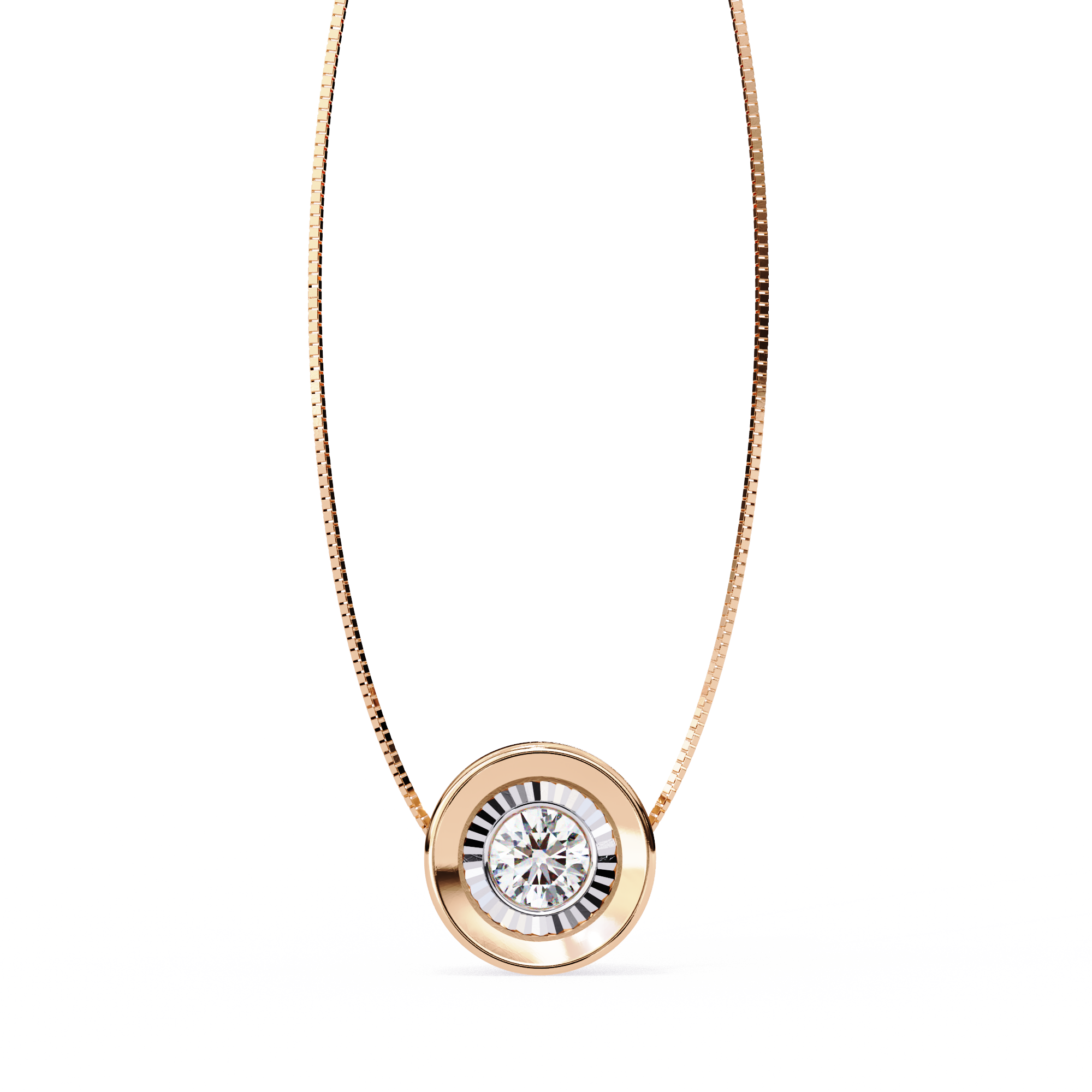Moissanite Pendant Necklace For Women