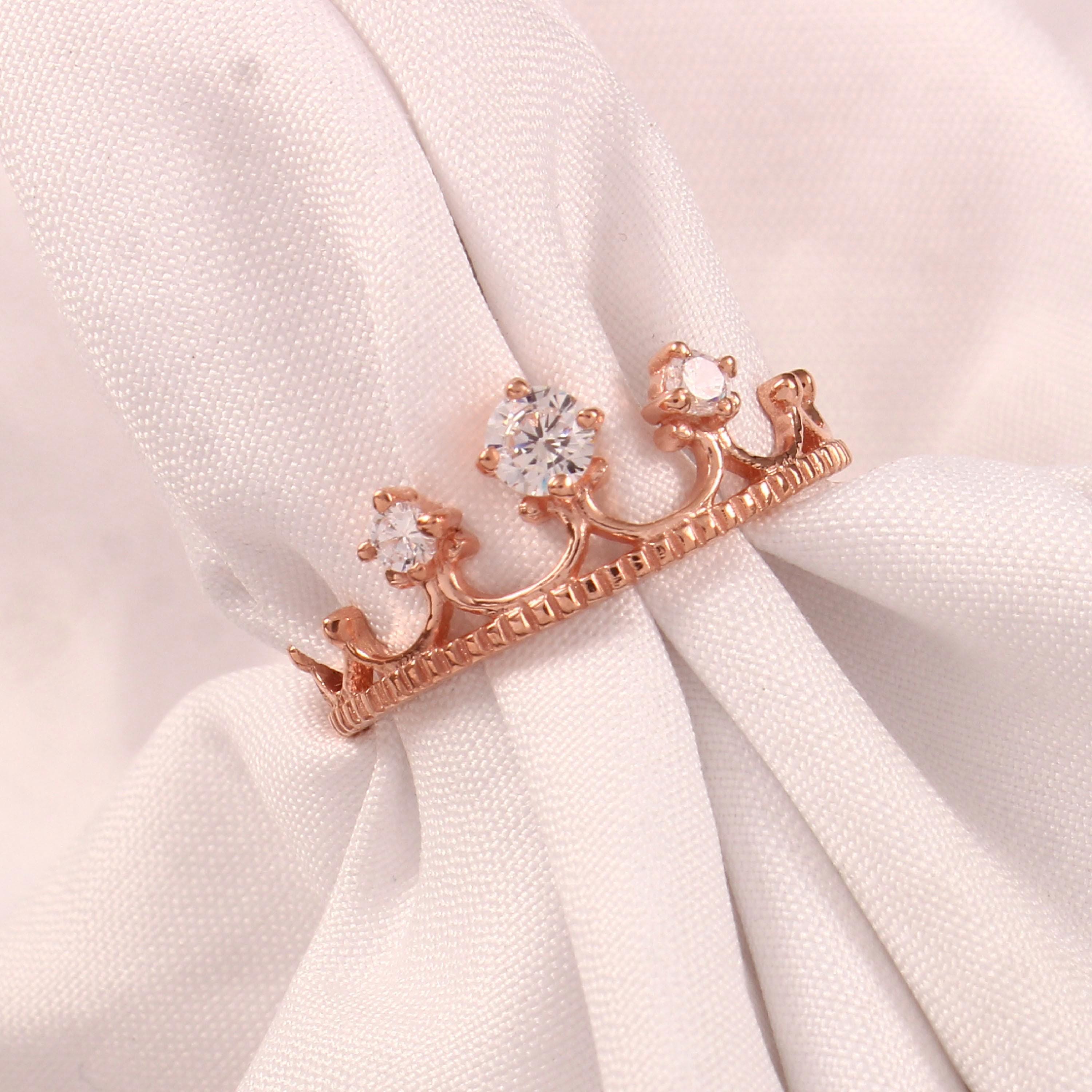 Crown Shape Diamond Ring For Women 925 Sterling Silver Moissanites Proposal Minimalist Bridal Engagement Wedding Jewelry Anniversary Gift