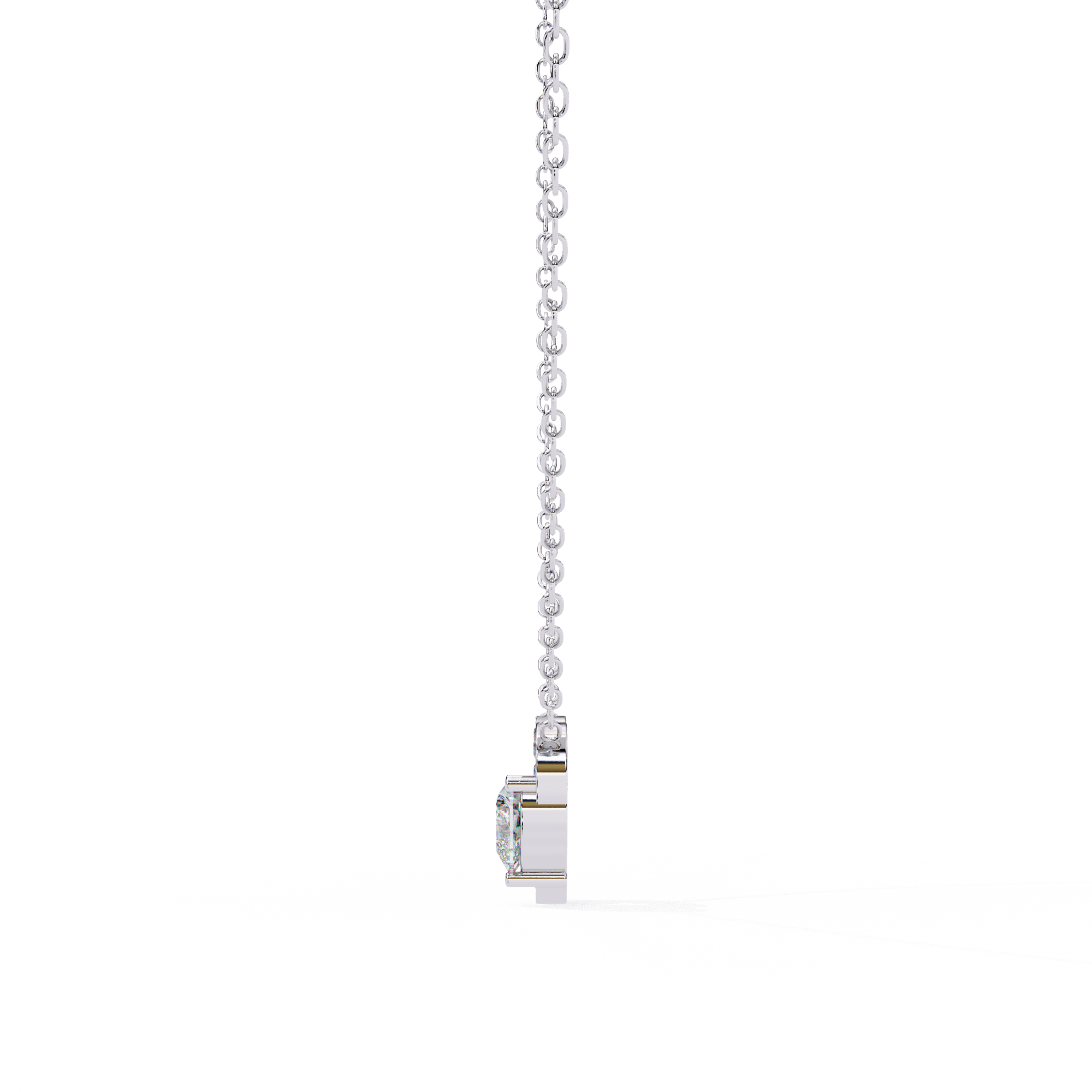 Moissanite Pendant Necklace For Women