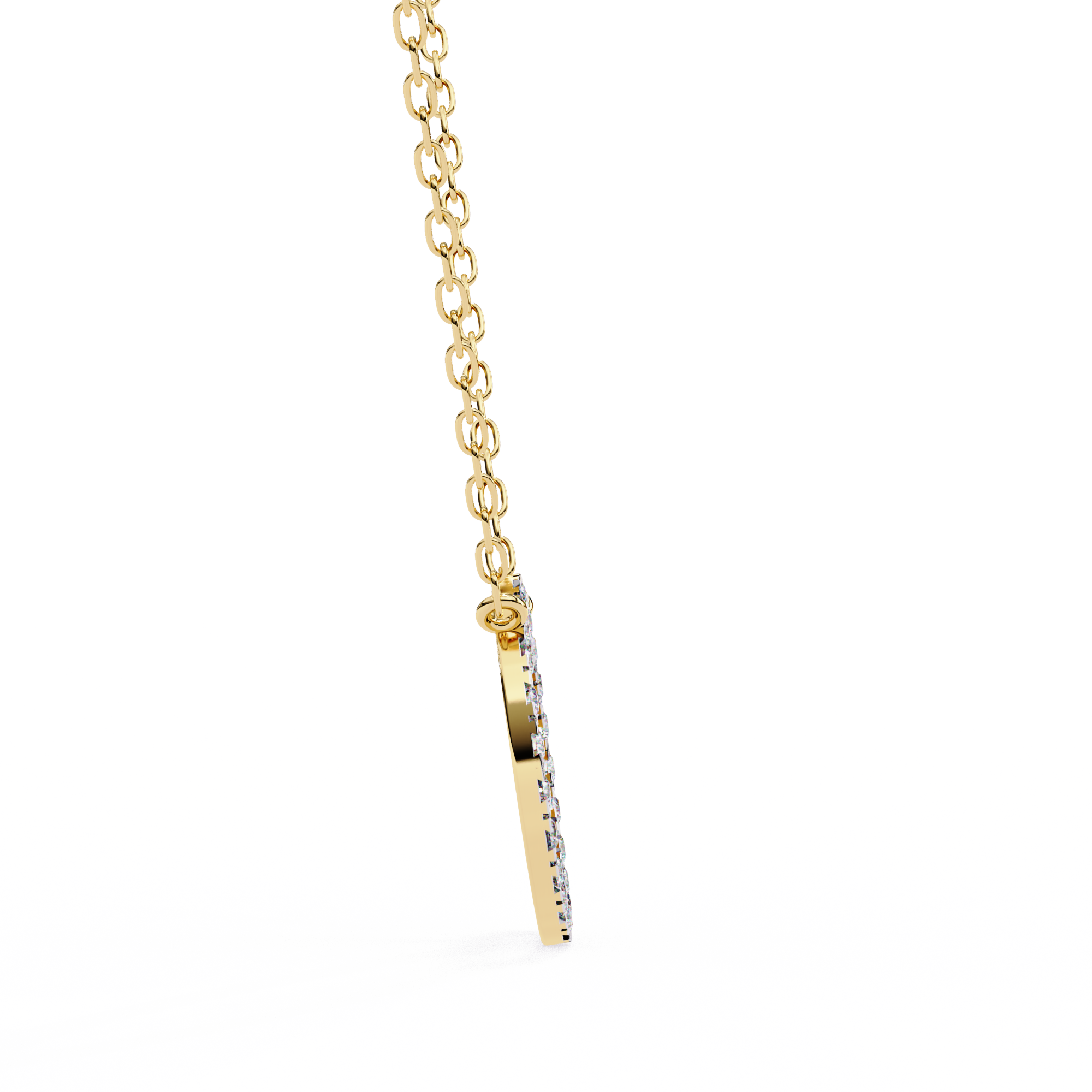 Moissanite Pendant Necklace For Women