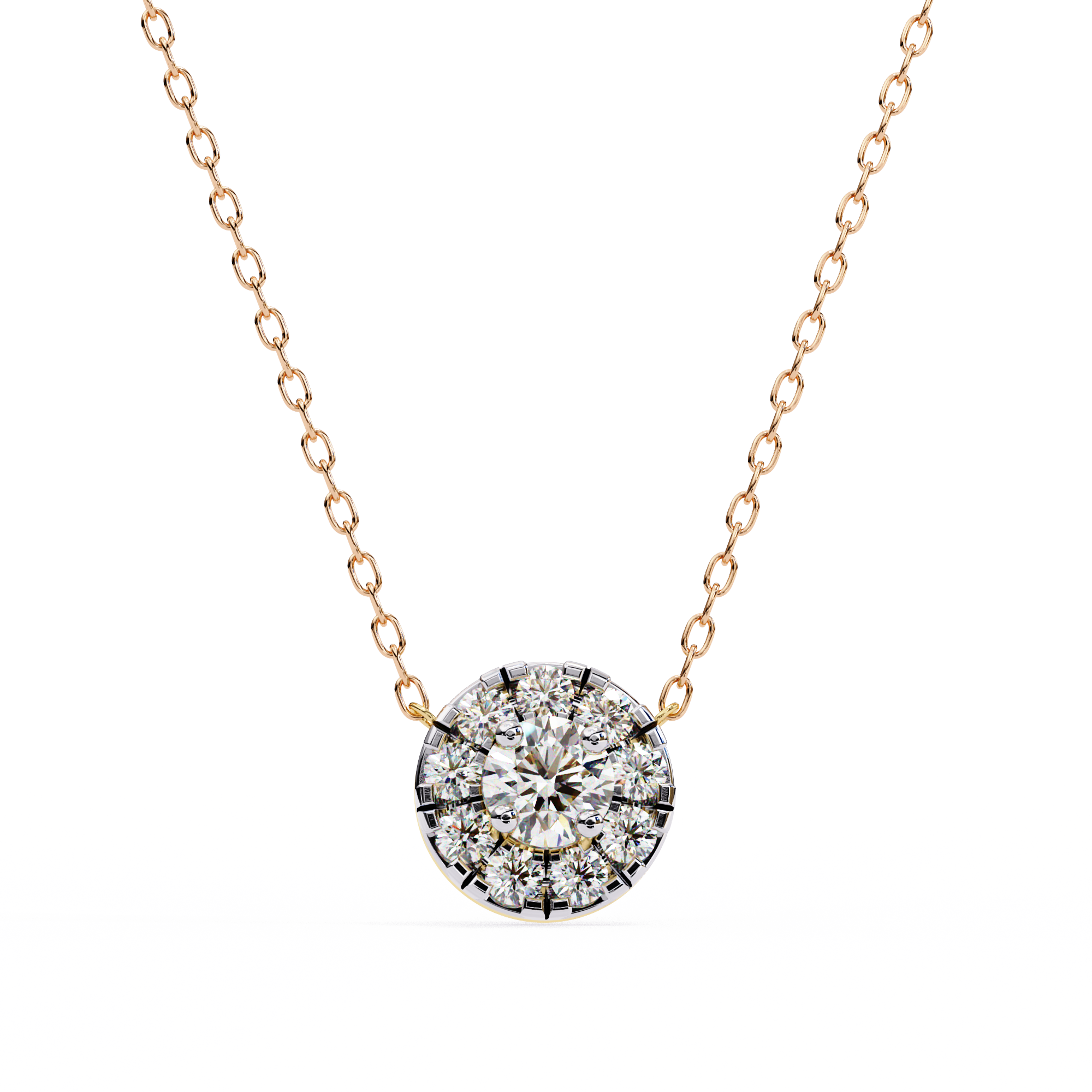 Moissanite Pendant Necklace For Women