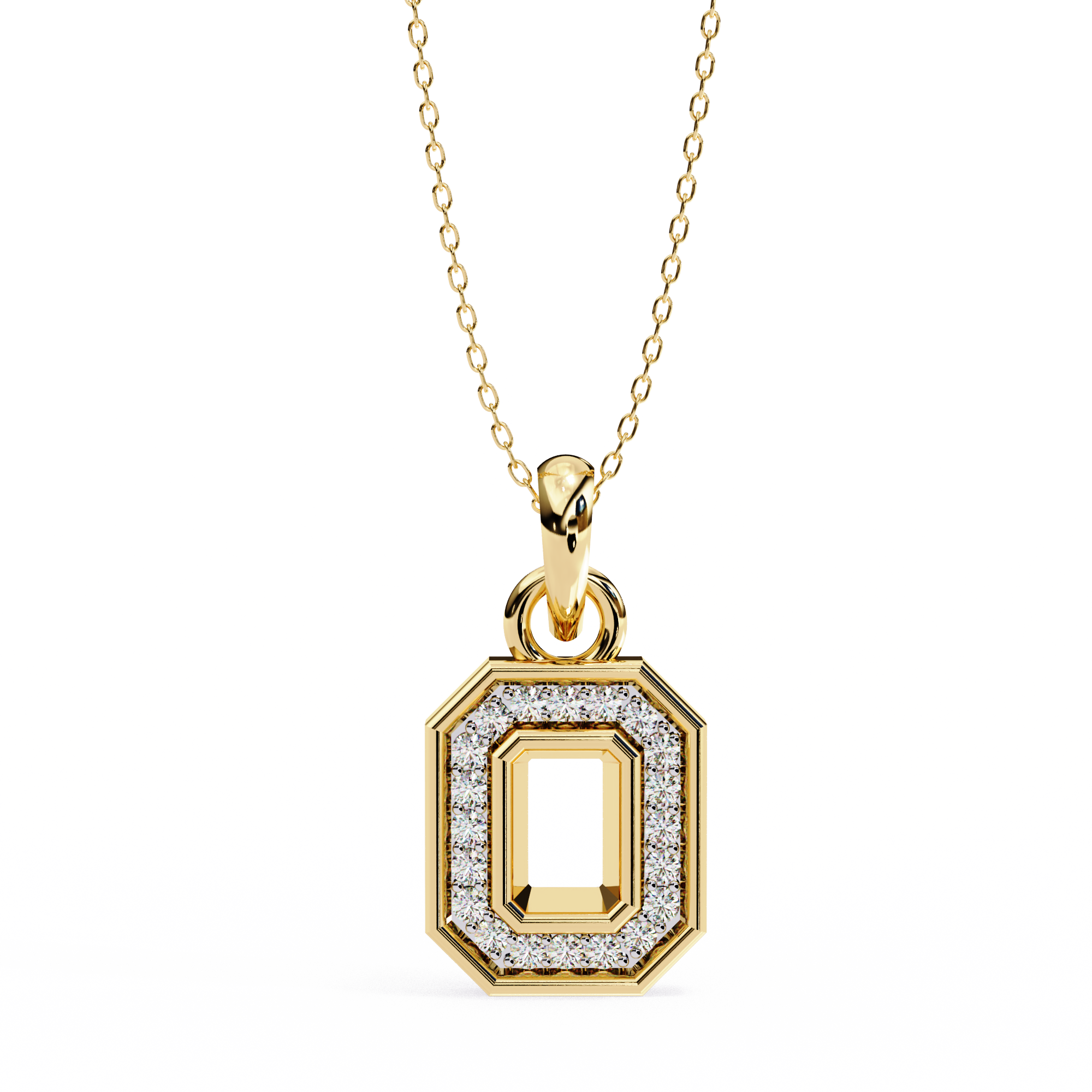 Moissanite Pendant Necklace For Women