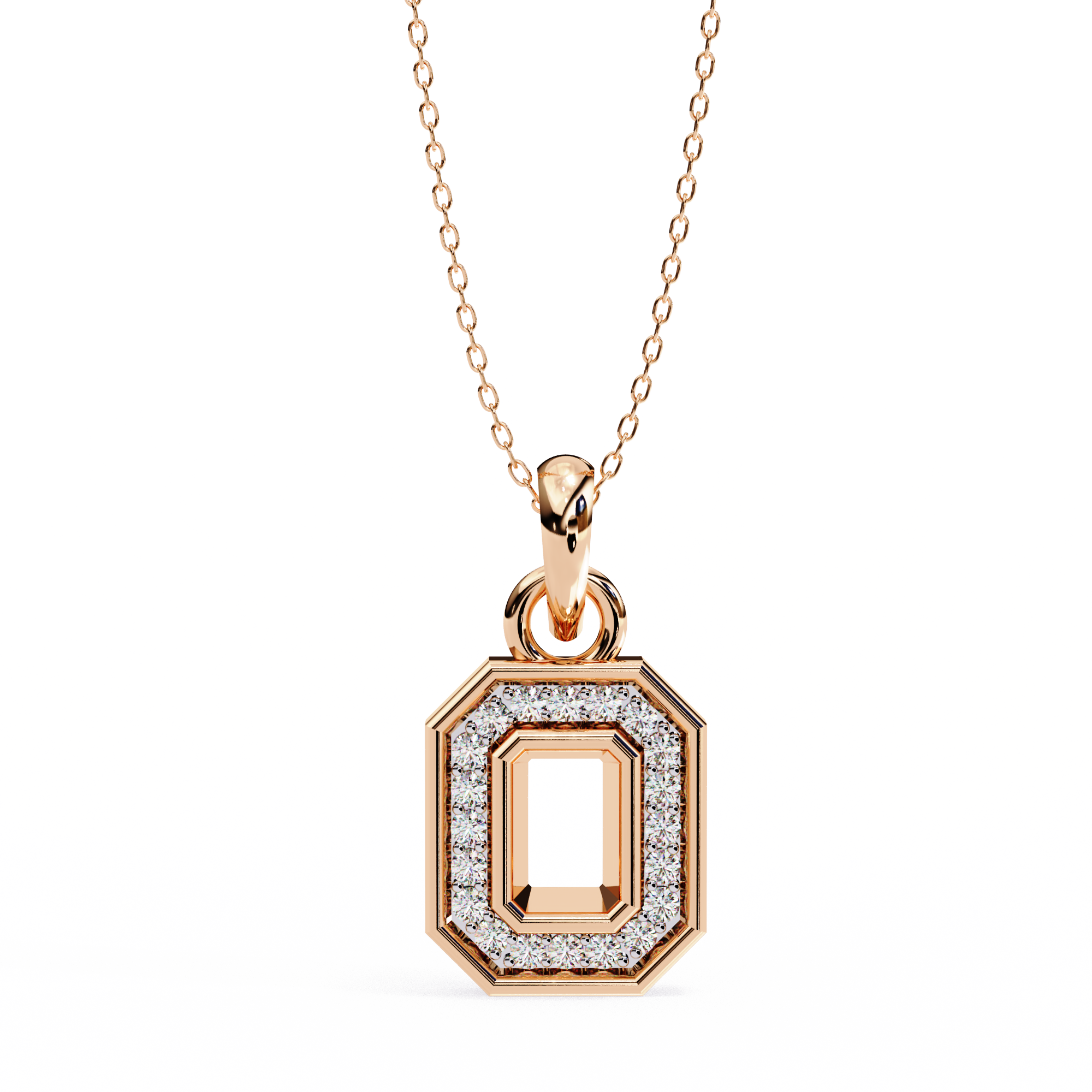 Moissanite Pendant Necklace For Women