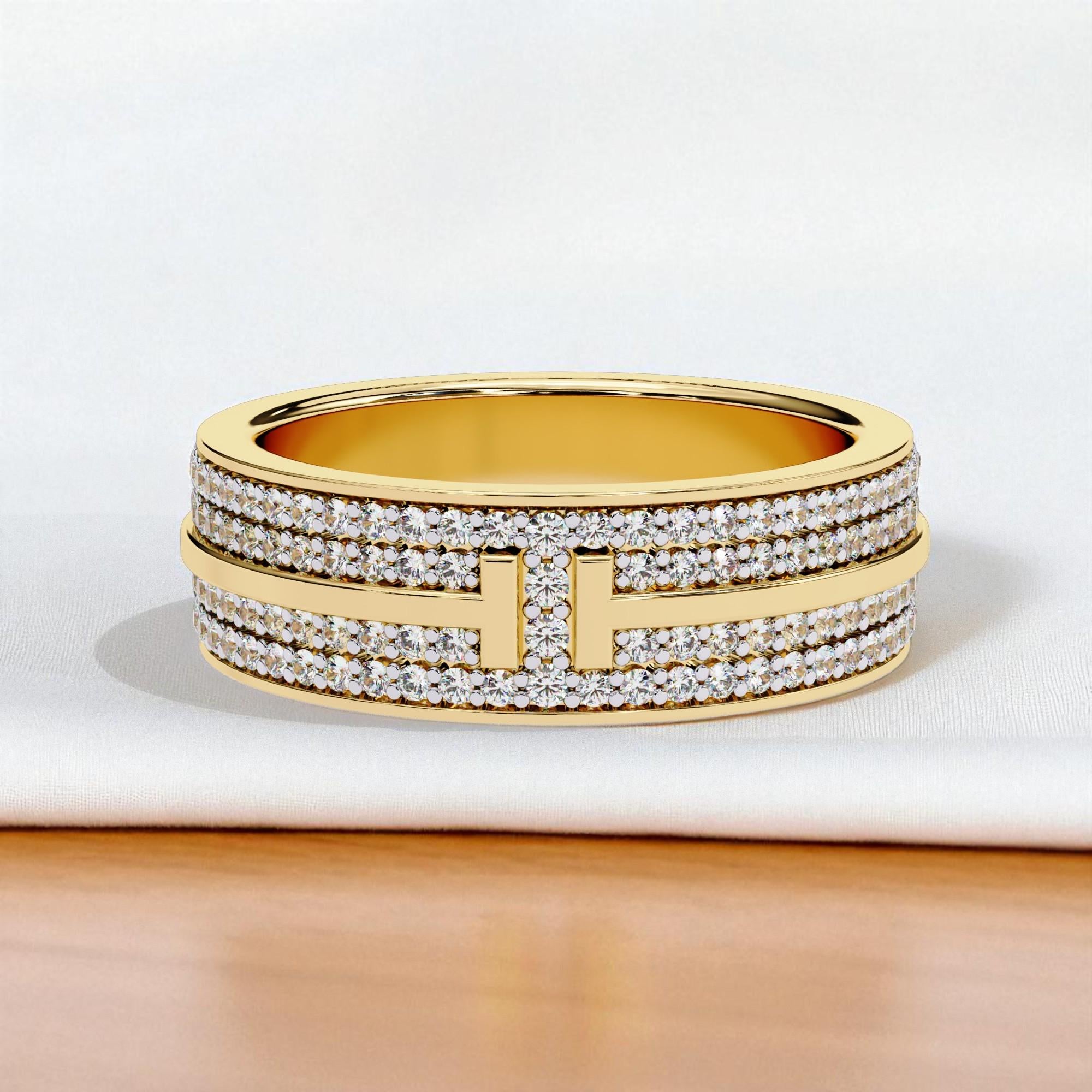 Moissanite Full Eternity Band Micro Pave Set 925 Silver Stacking Multi Row Proposal Anniversary Gift Bridal Matching Wedding Band For Women