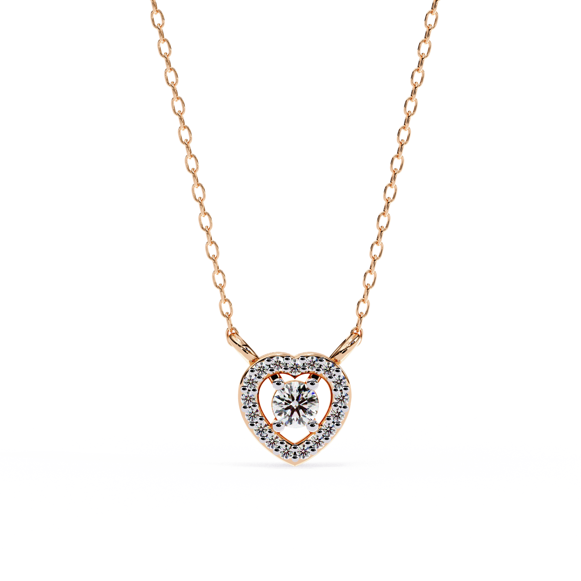 Moissanite Pendant Necklace For Women