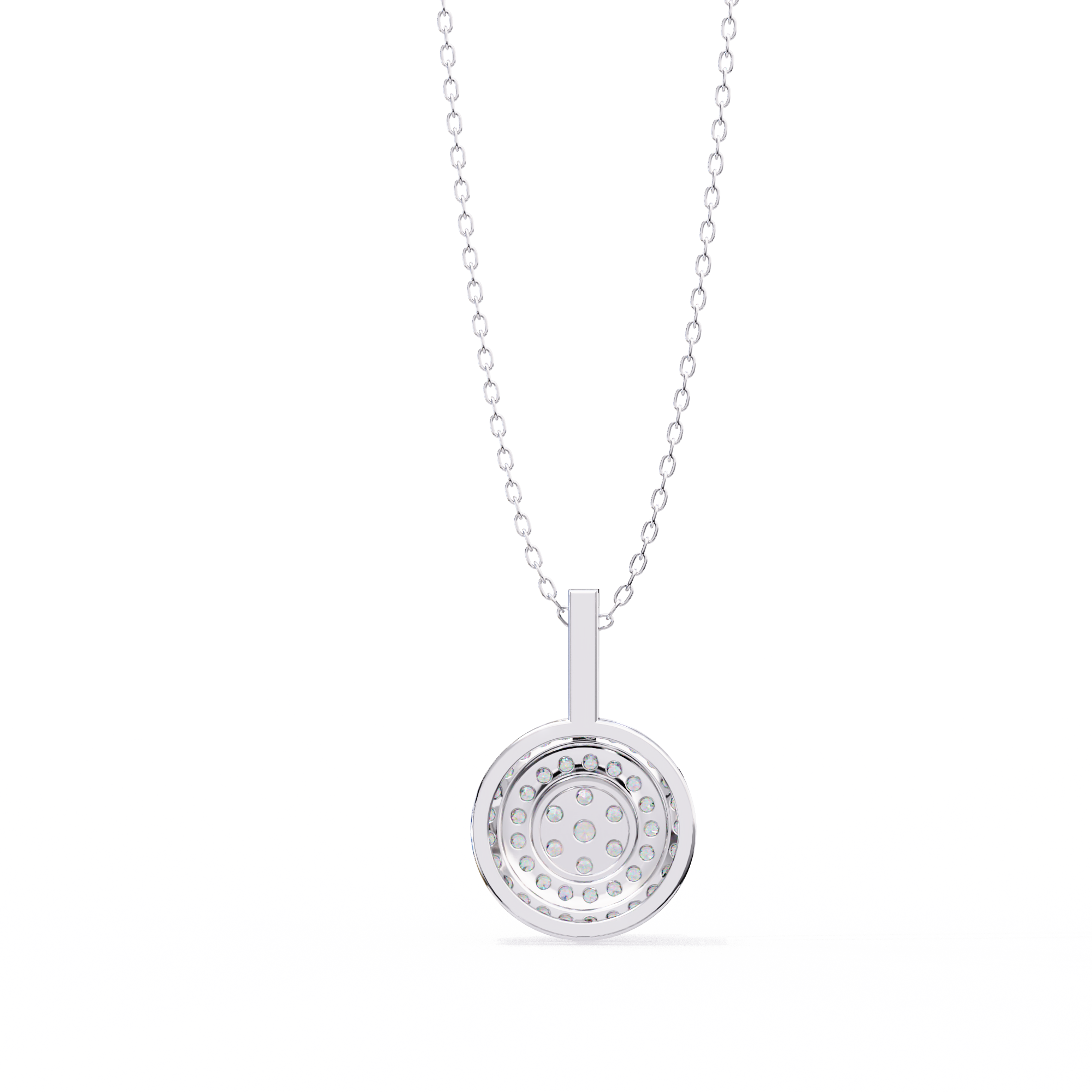 Moissanite Pendant Necklace For Women