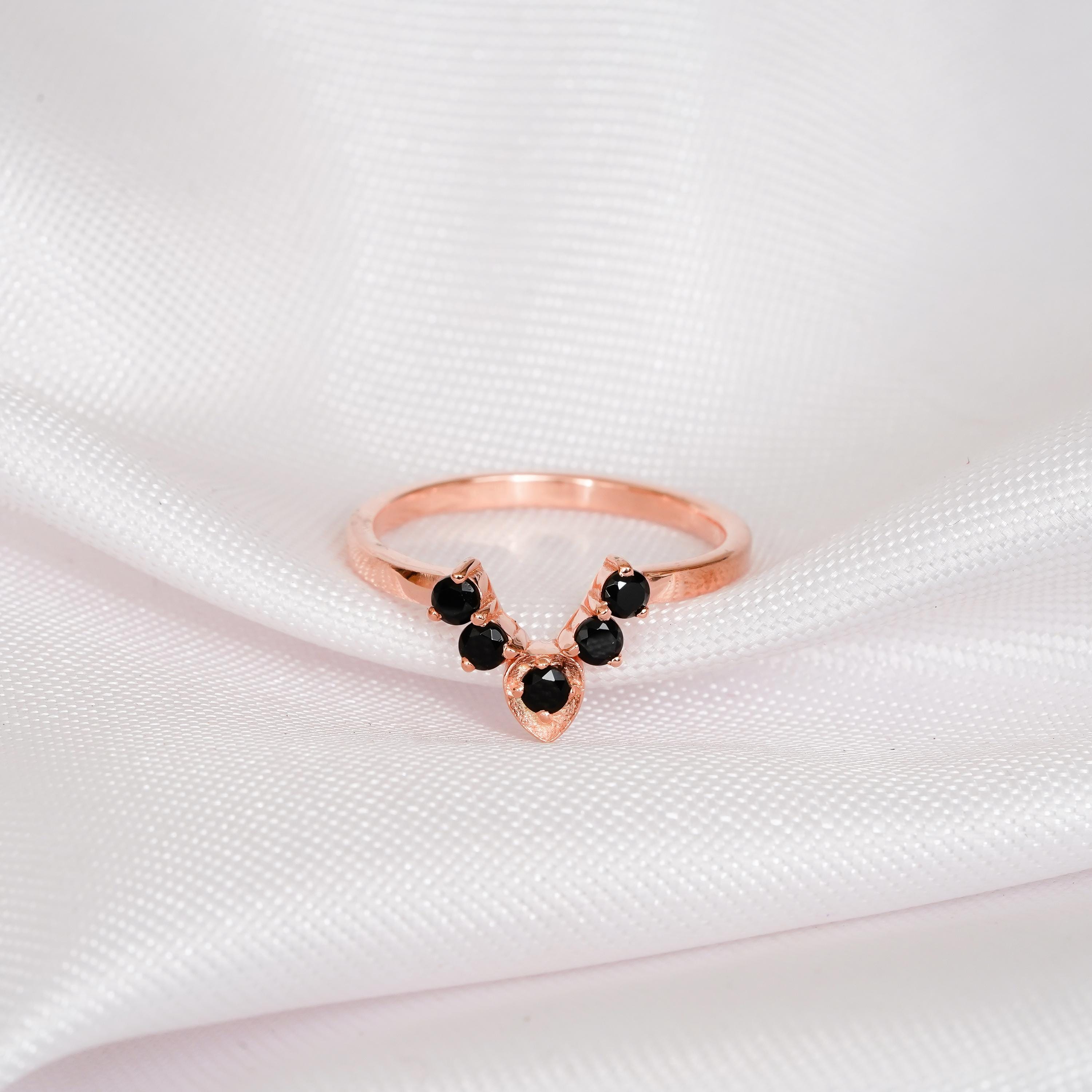 Ruby Ring Set Matching Black Onyx Chevron Wedding Band For Women Oval Cut Engagement Art Deco Marquise Kite Halo Prong Bridal Promise Ring