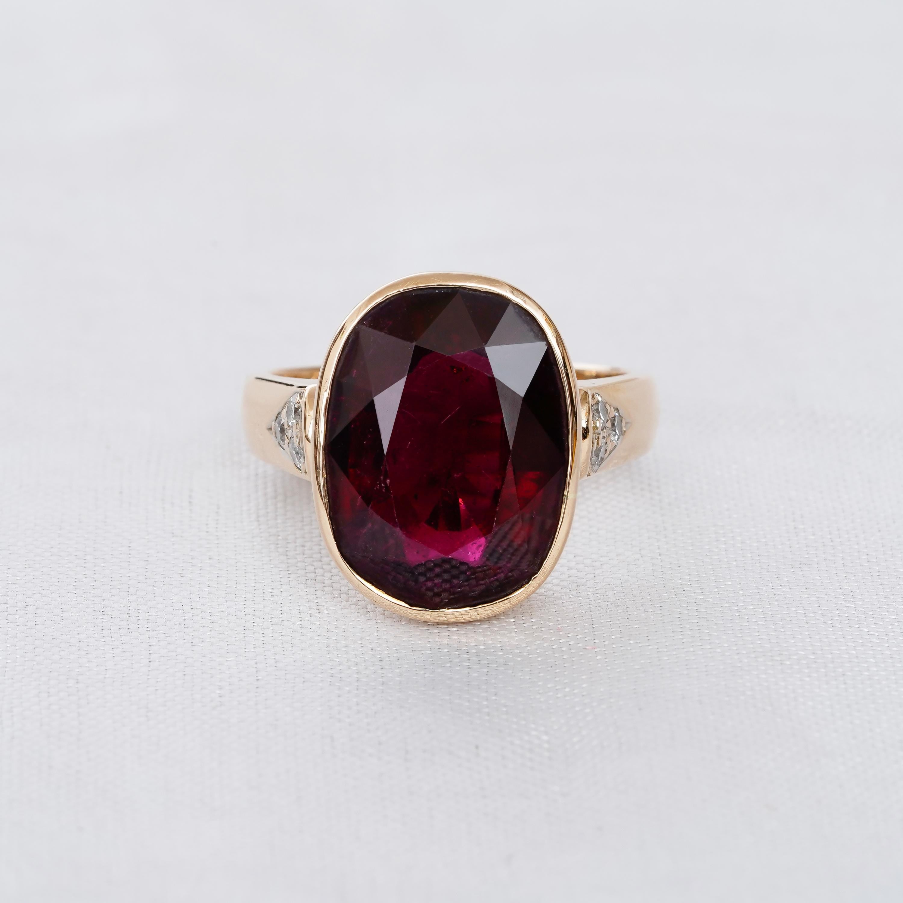 Oval Garnet Engagement Ring 925 Sterling Silver Big Red Garnet Wedding Ring For Women Proposal Bezel Set Halo Vintage Classic Solitaire Ring