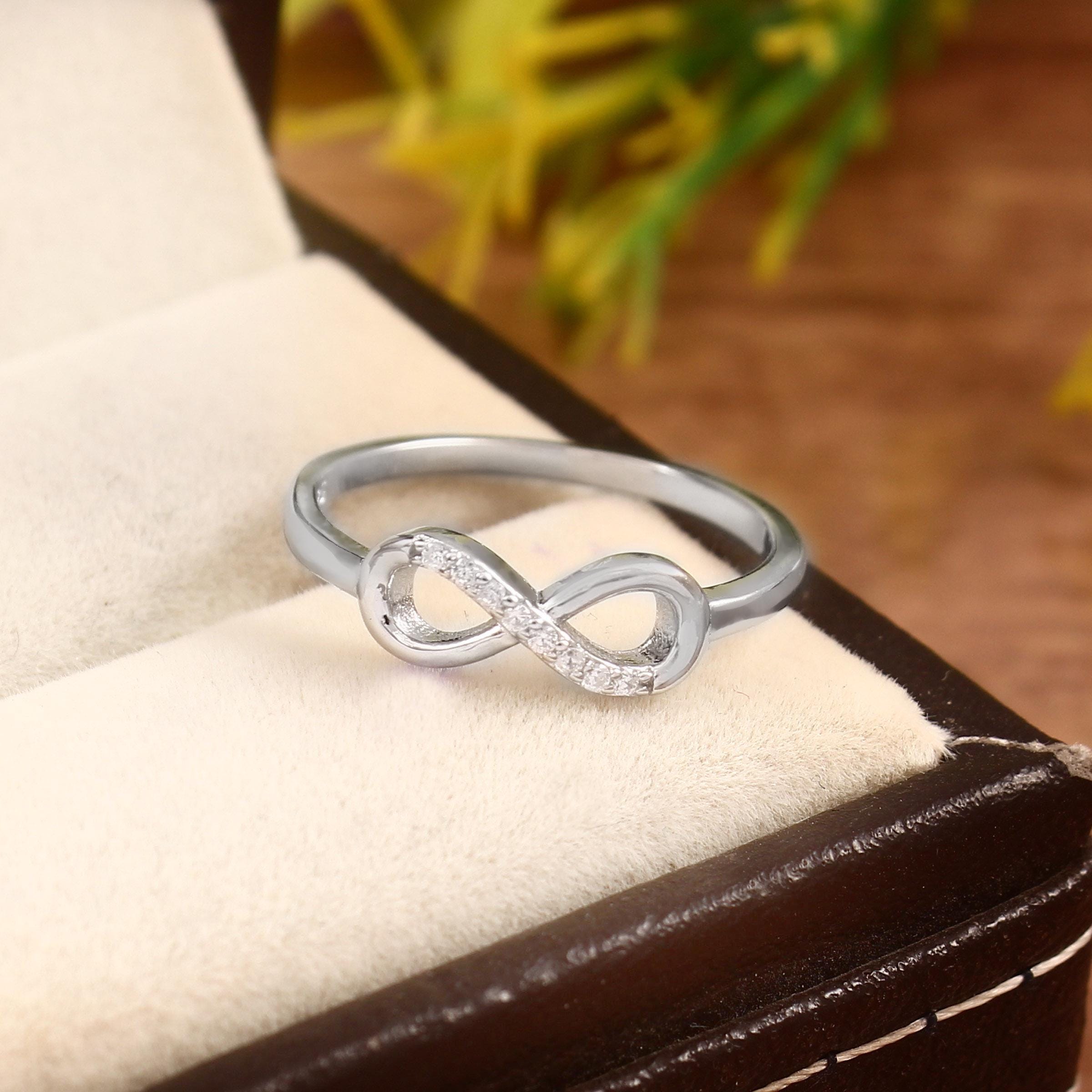 Simple Infinity Ring elegant love ring