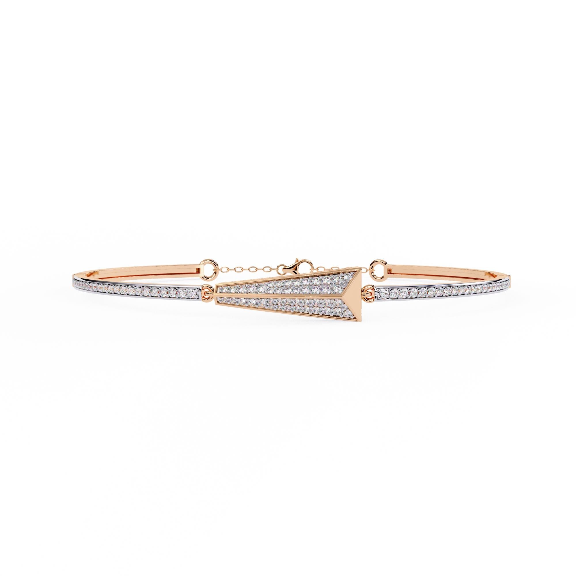 Moissanite Bracelet Handmade Minimalist Bridal Bangle 925 Sterling Silver Anniversary Gift Luxury Jewelry Classic Cuff Bracelet For Women