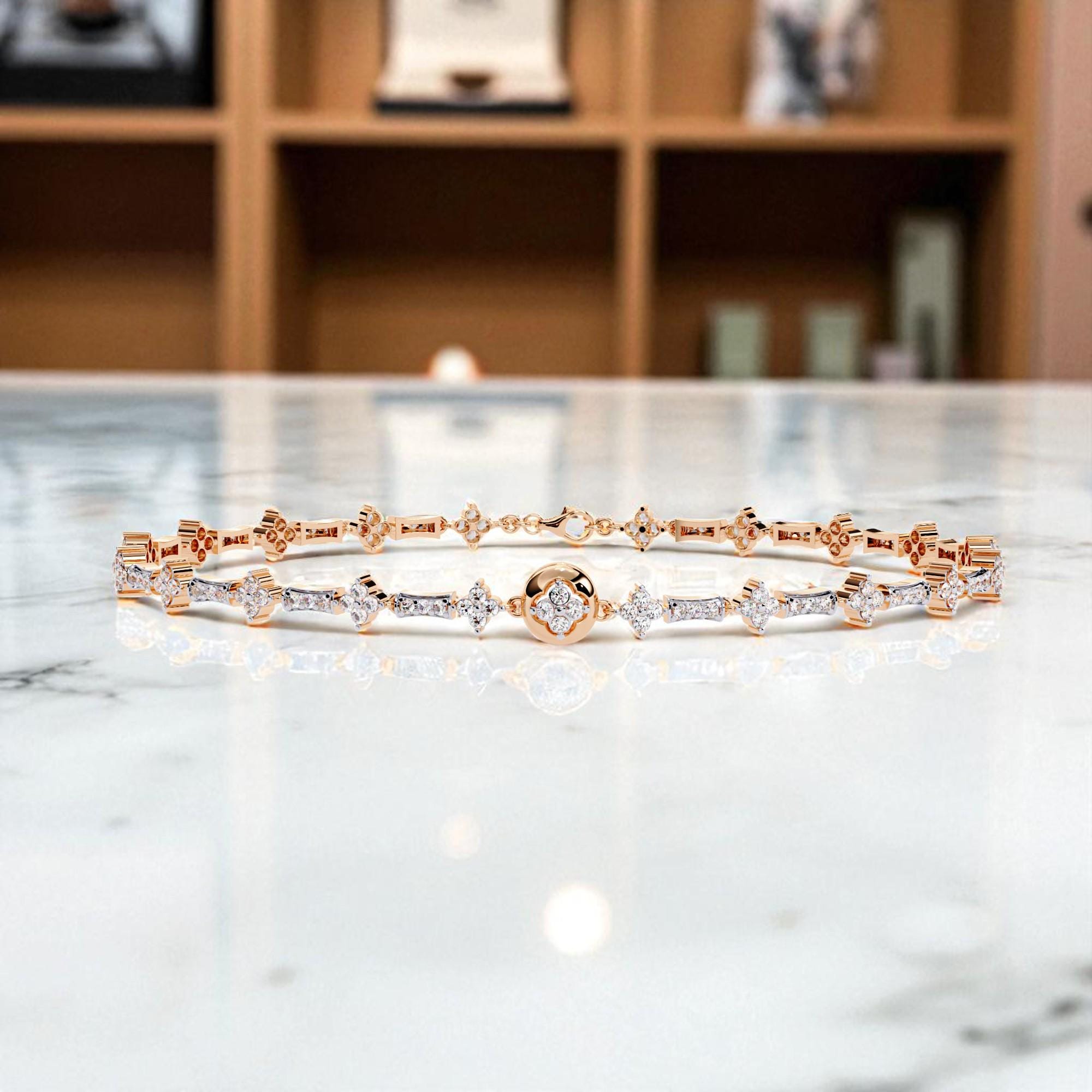 Moissanite Bangle Bracelet Handmade Minimalist Bridal 925 Sterling Silver Anniversary Gift Luxury Jewelry Classic Cuff Bracelet For Women