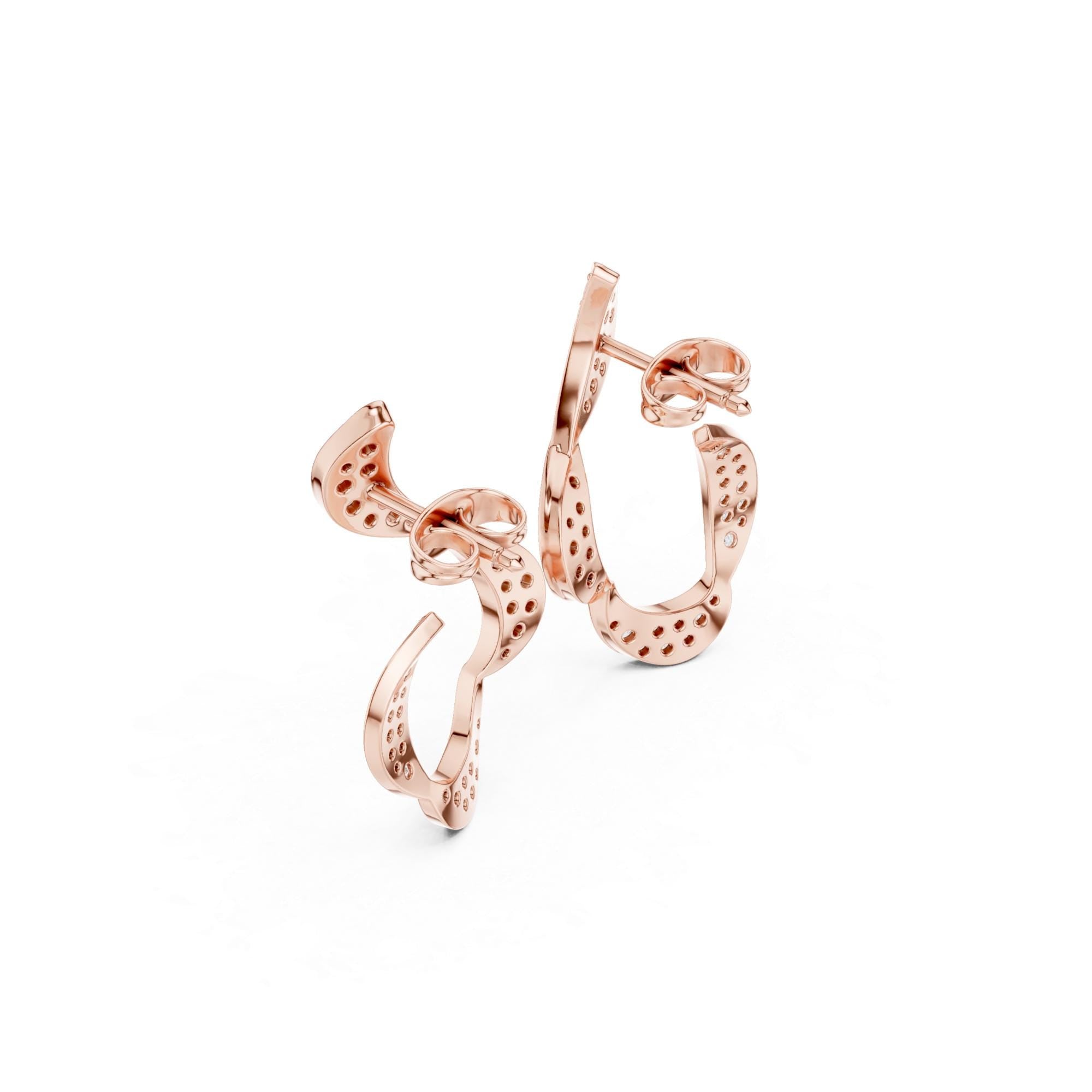 Sterling Silver Moissanite Statement Earrings, Dainty Bridal Jewelry