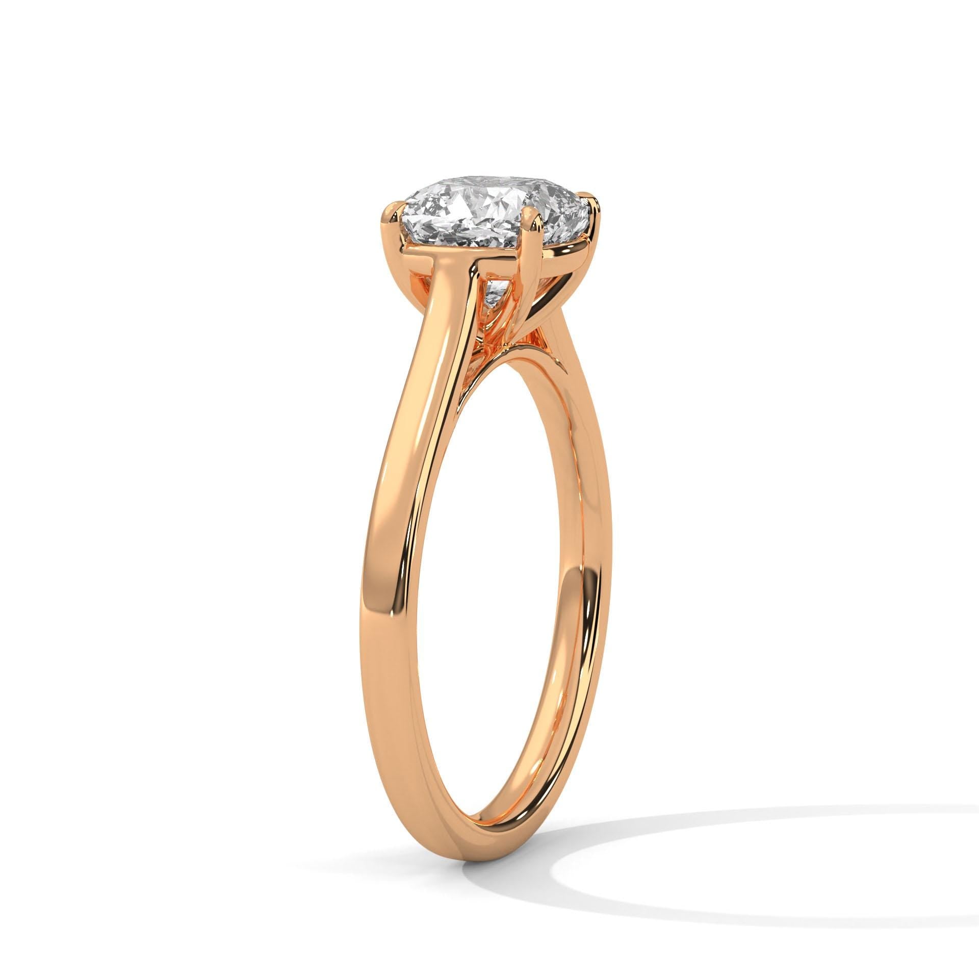 Cushion Cut Moissanite Engagement Ring, 925 Sterling Silver Pave Halo Wedding Band