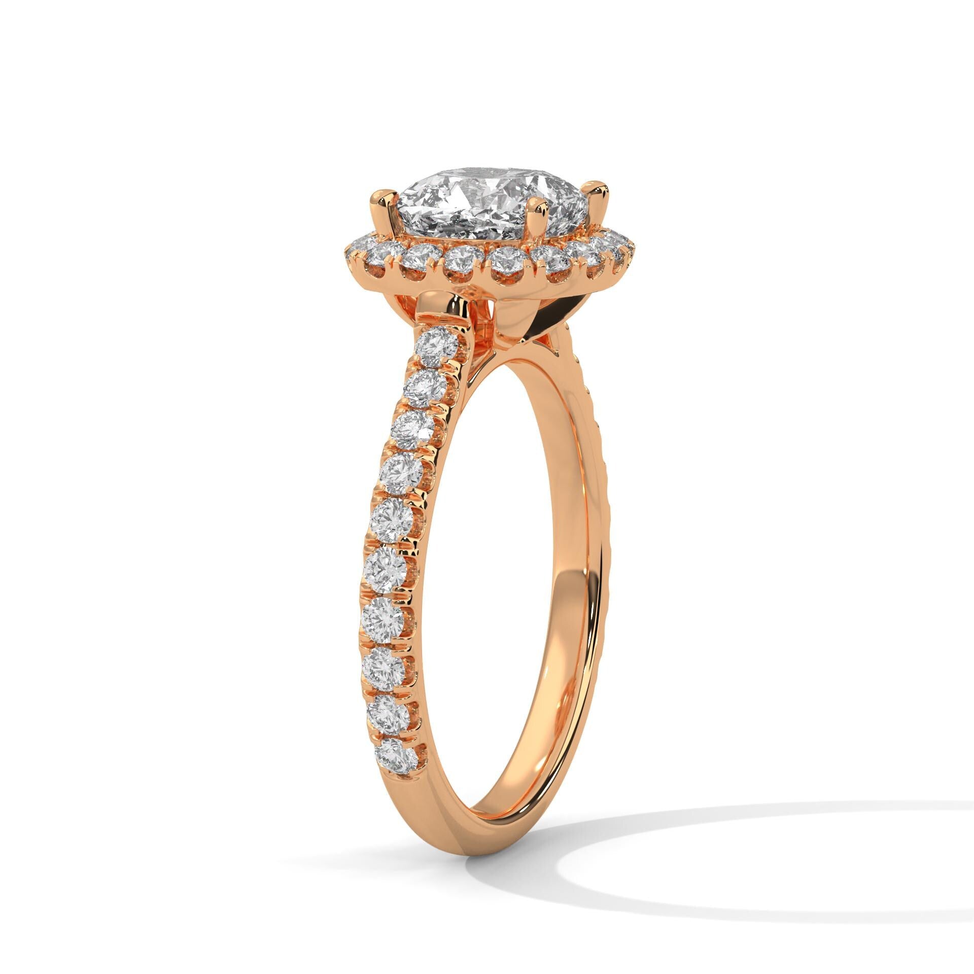 Vintage Cushion Cut Moissanite Engagement Ring, Sterling Silver Art Deco Wedding Statement