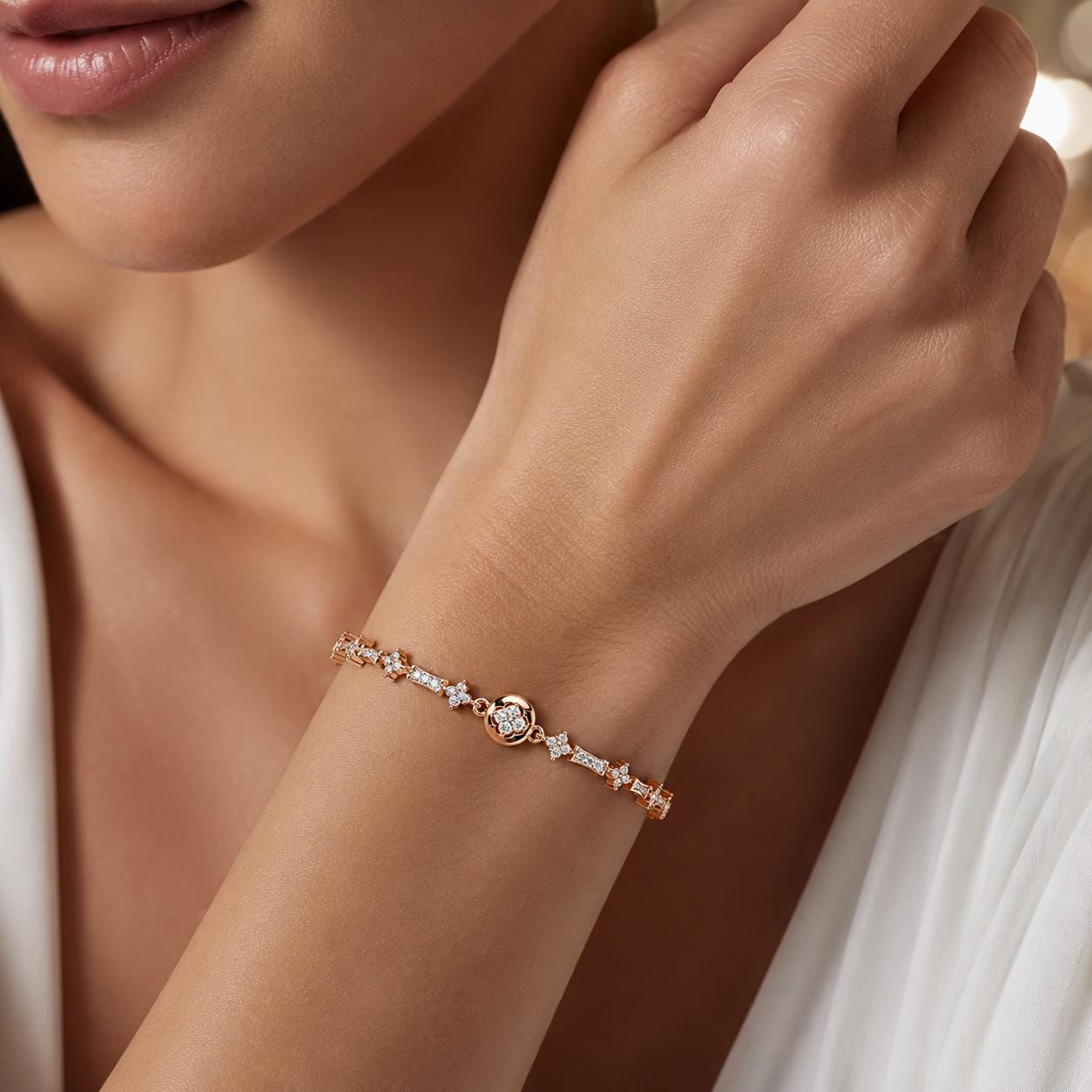 Handmade Moissanite Bangle: 925 Sterling Silver, Minimalist Cuff