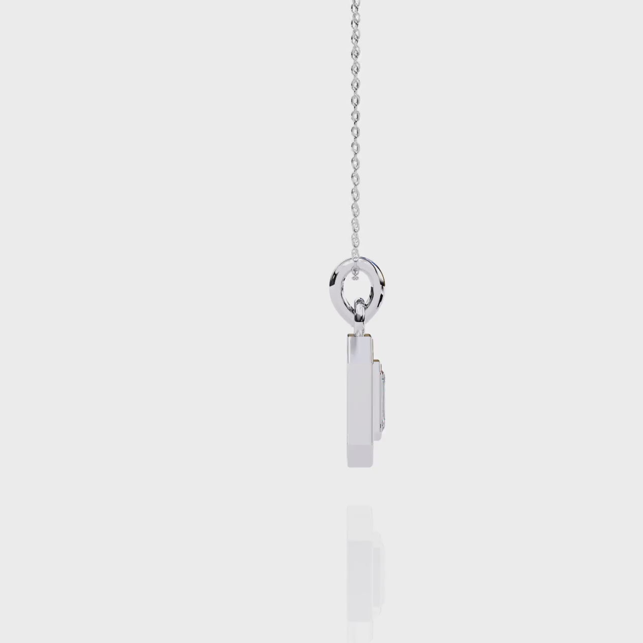 Moissanite Pendant Necklace For Women