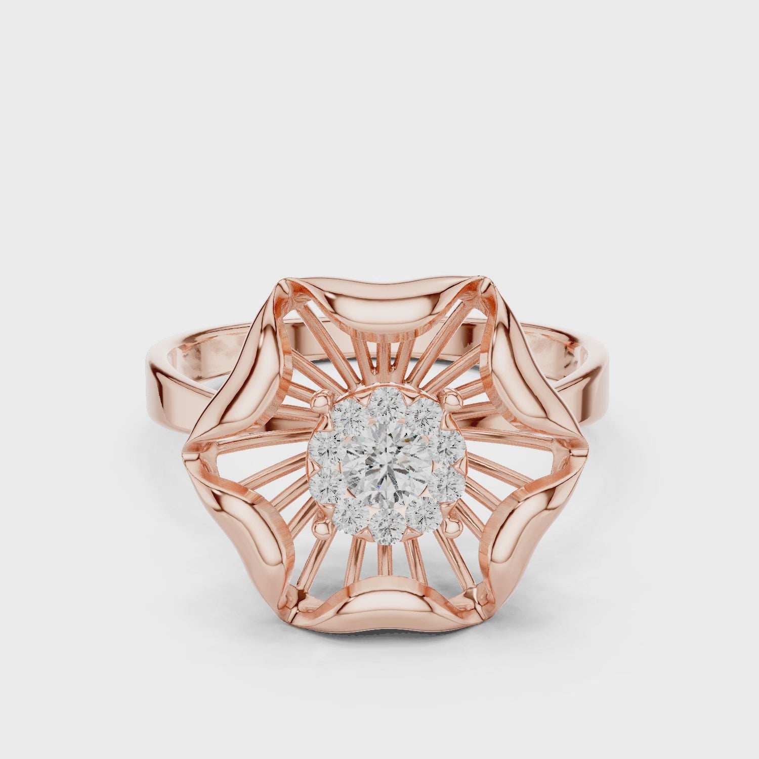 Minimalist Statement Ring For Women