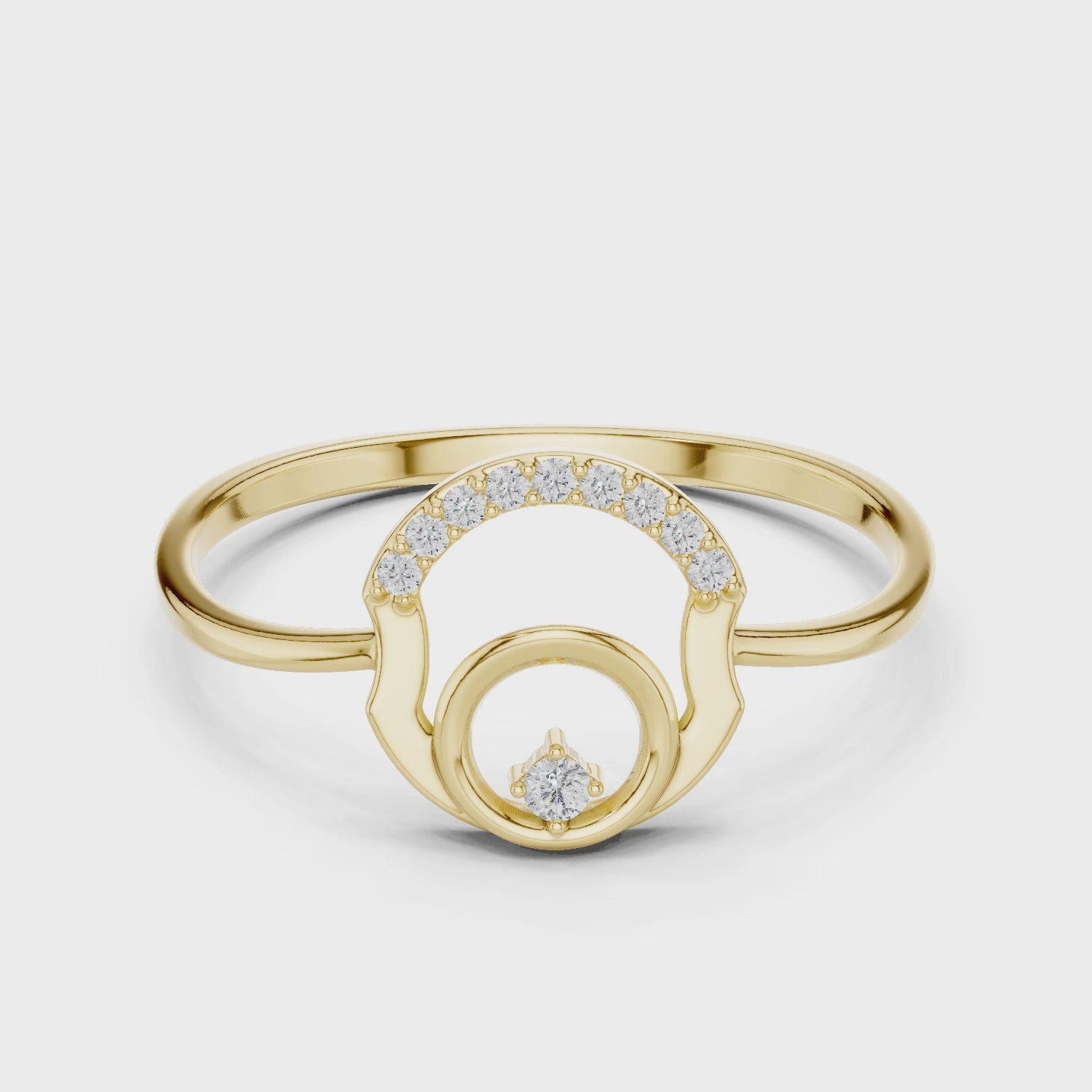 Minimalist Statement Ring For Women