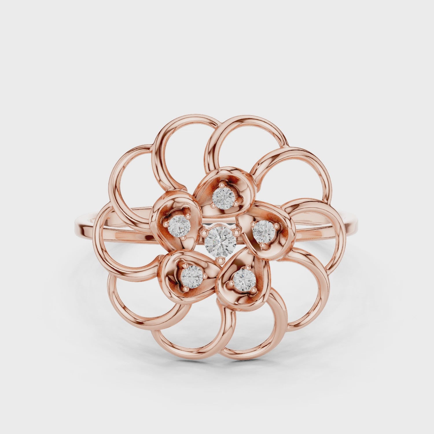 Minimalist Statement Ring For Women