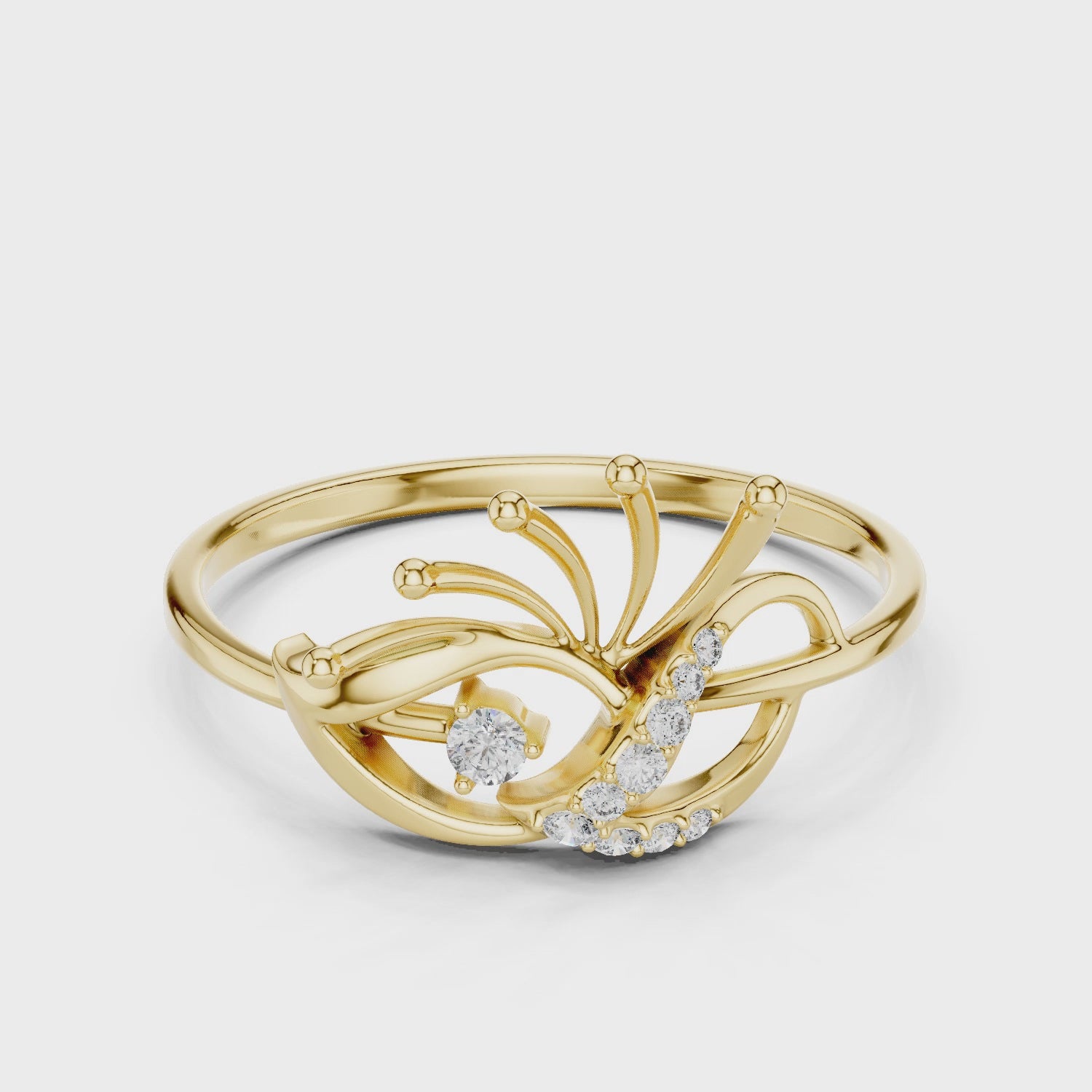 Minimalist Statement Ring For Women