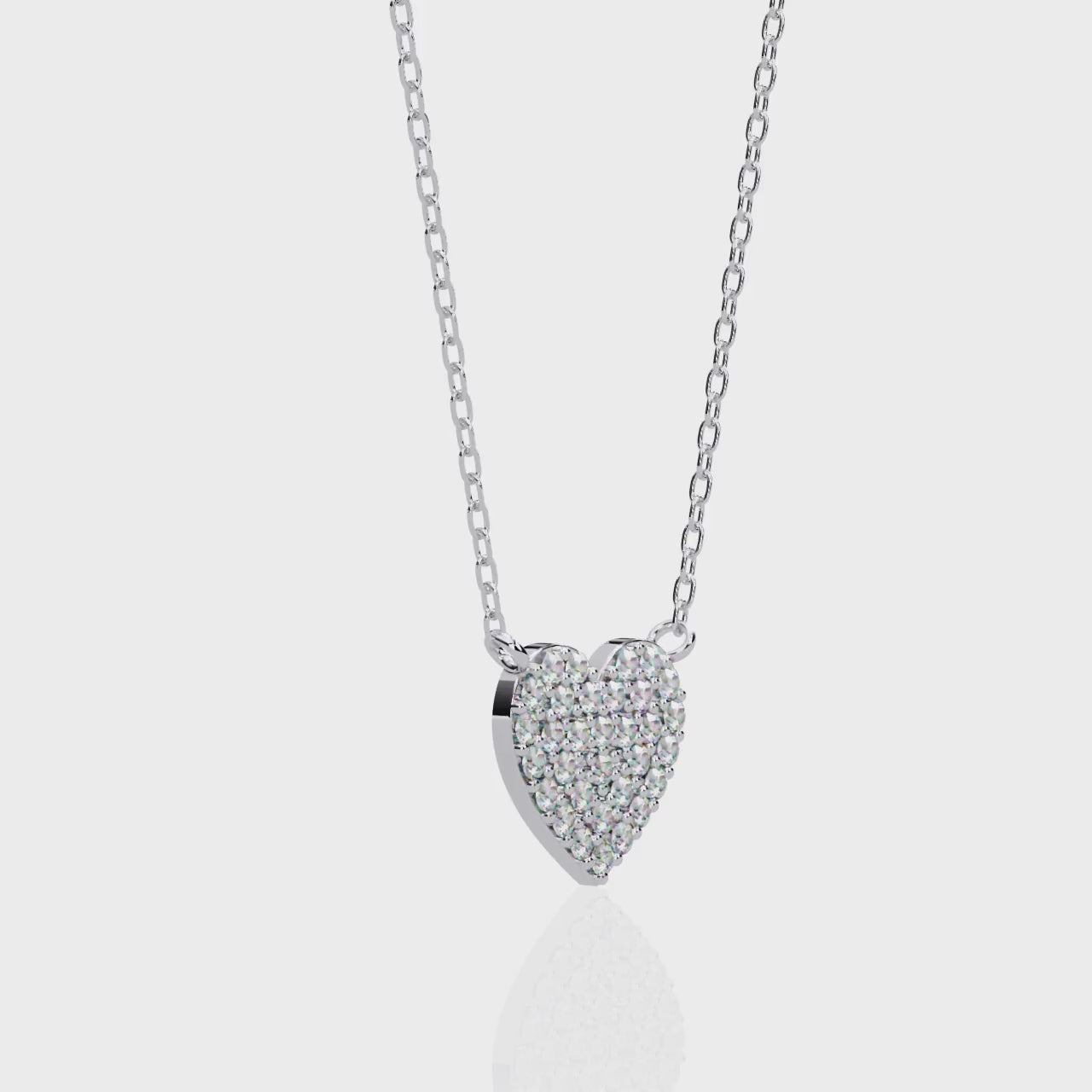 Moissanite Pendant Necklace For Women