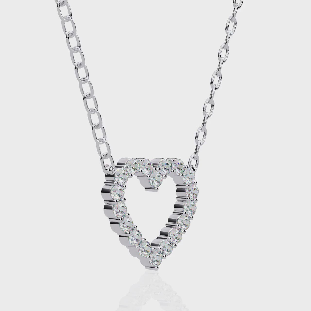 Moissanite Pendant Necklace For Women