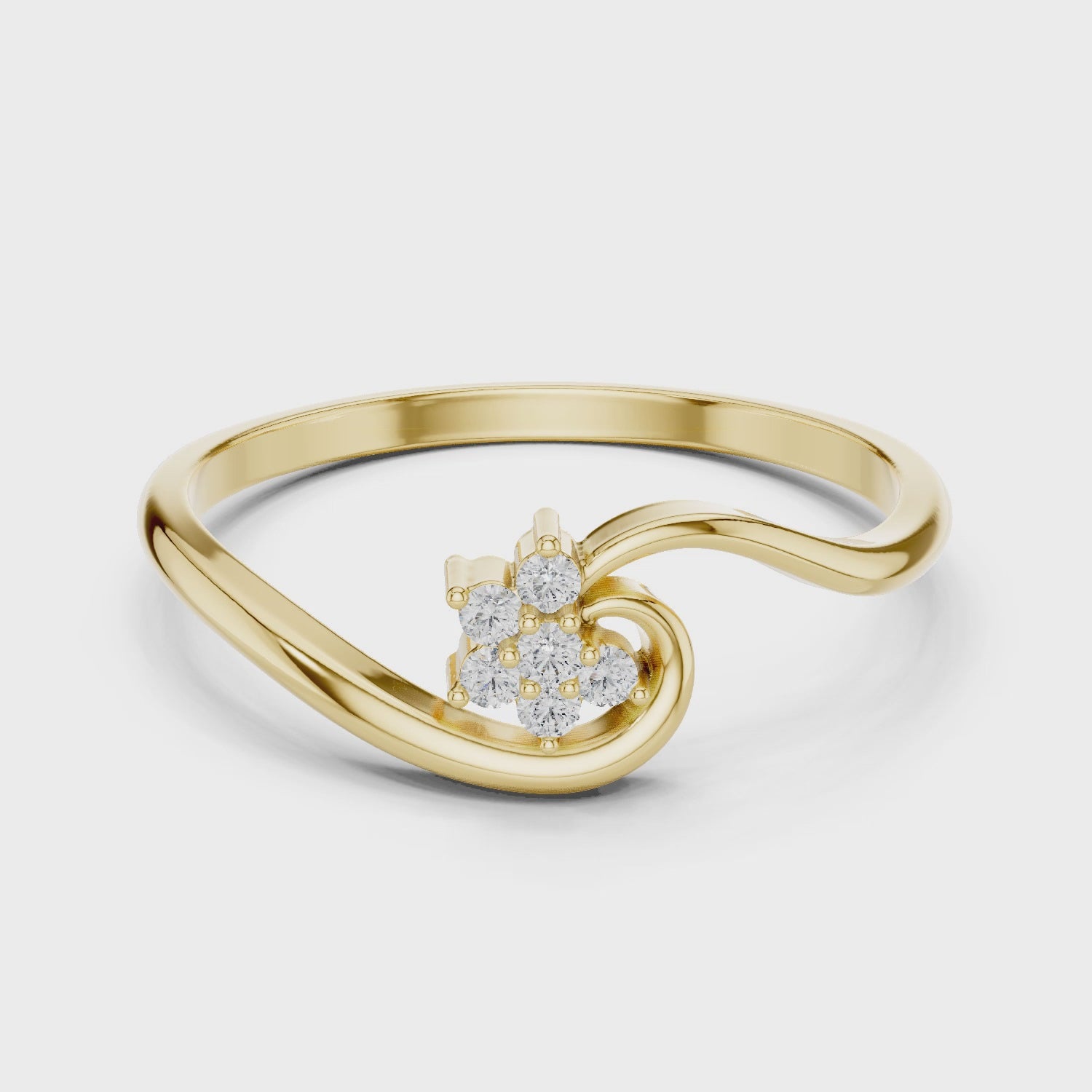 Minimalist Statement Ring For Women