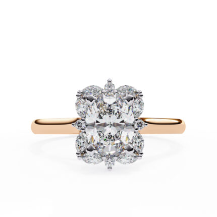 Moissanite Engagement Ring For Women