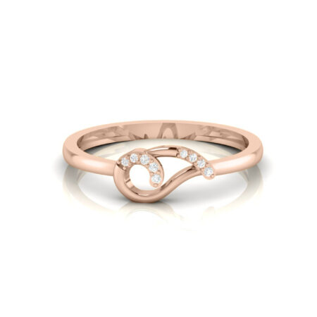 Natural Diamonds Dainty Ring For Women