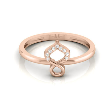 Natural Diamonds Dainty Ring For Women