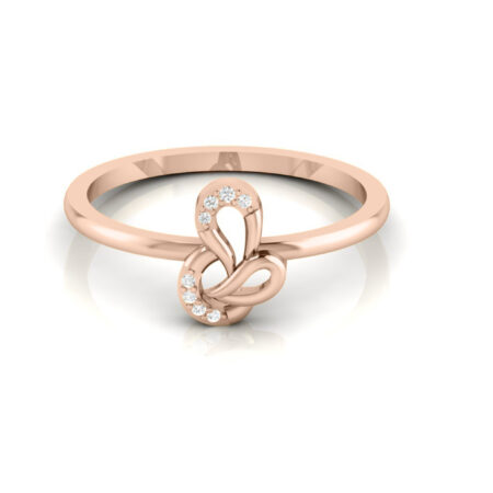 Natural Diamonds Dainty Ring For Women
