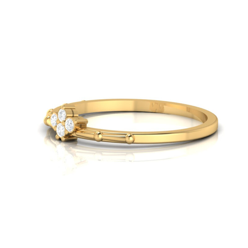Natural Diamonds Dainty Ring For Women - Image 5