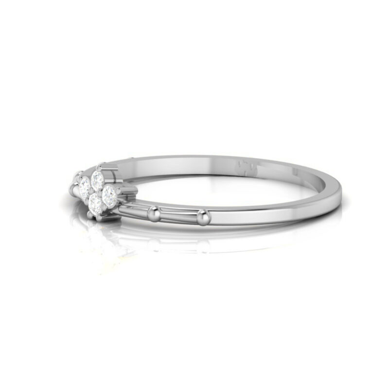 Natural Diamonds Dainty Ring For Women - Image 6