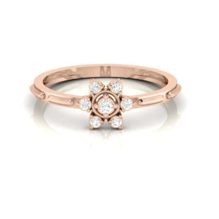 Natural Diamonds Dainty Ring For Women