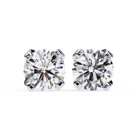Moissanite Stud Earrings For Women