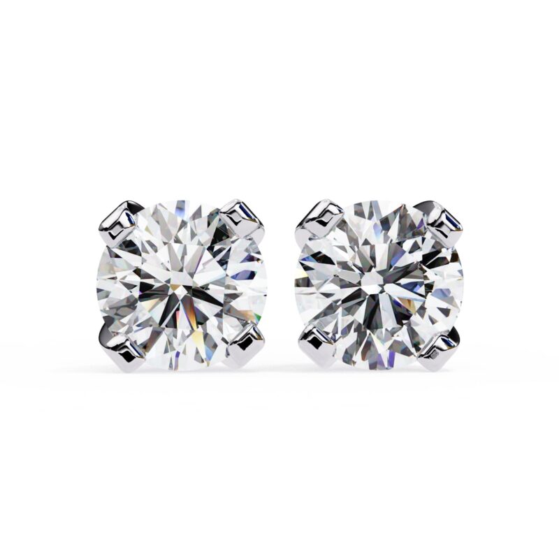Moissanite Stud Earrings For Women