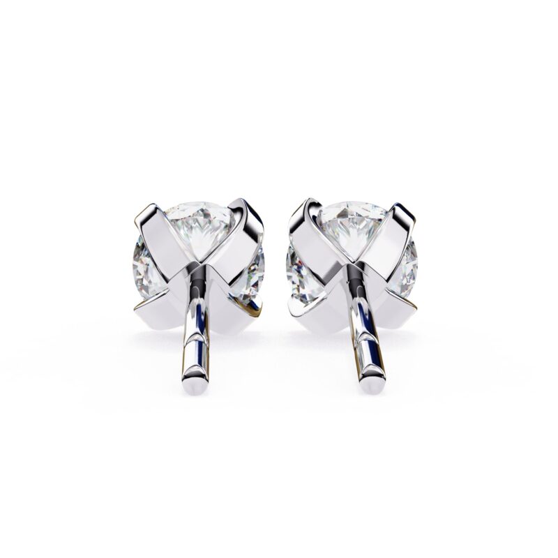 Moissanite Stud Earrings For Women - Image 6